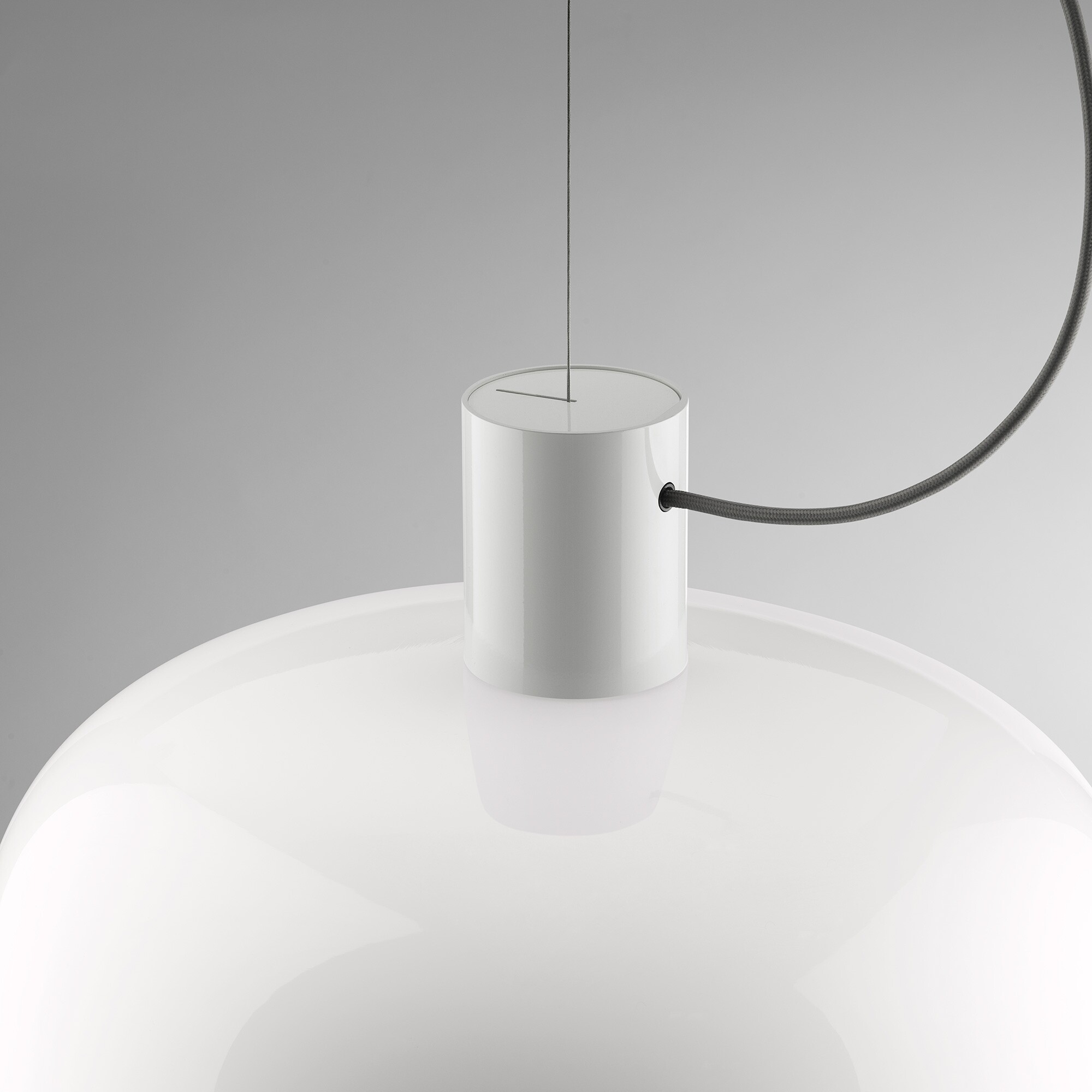 Bellhop Glass Suspension Lamp