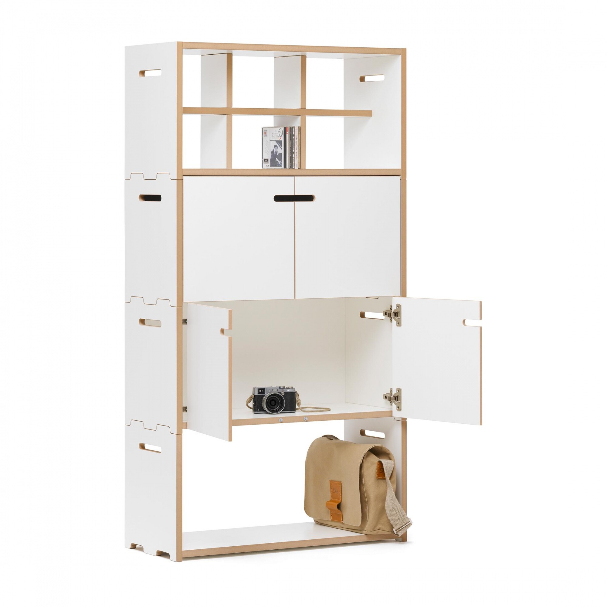 Hochstapler Shelf with Doors H 144cm