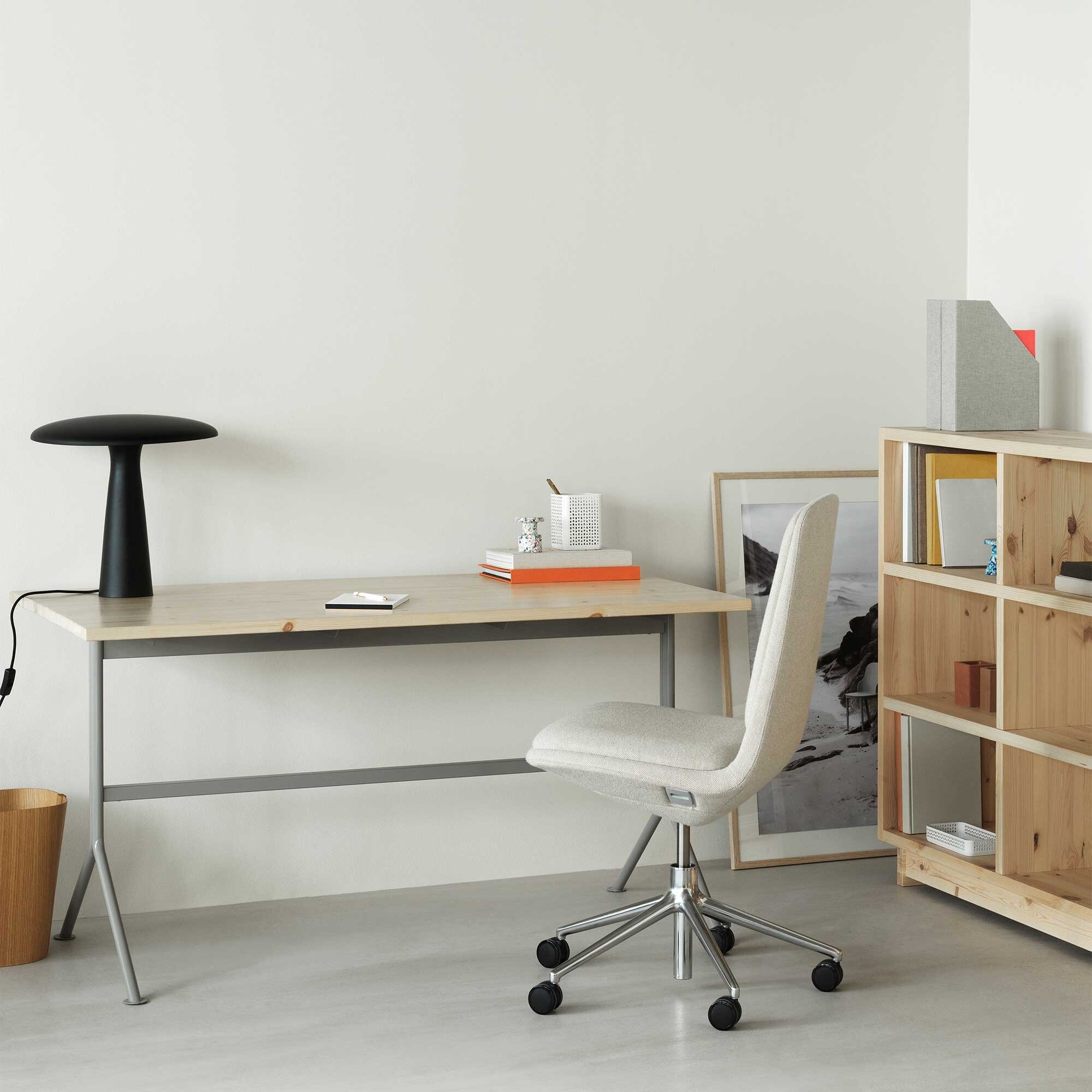 Kip Desk Grey Base