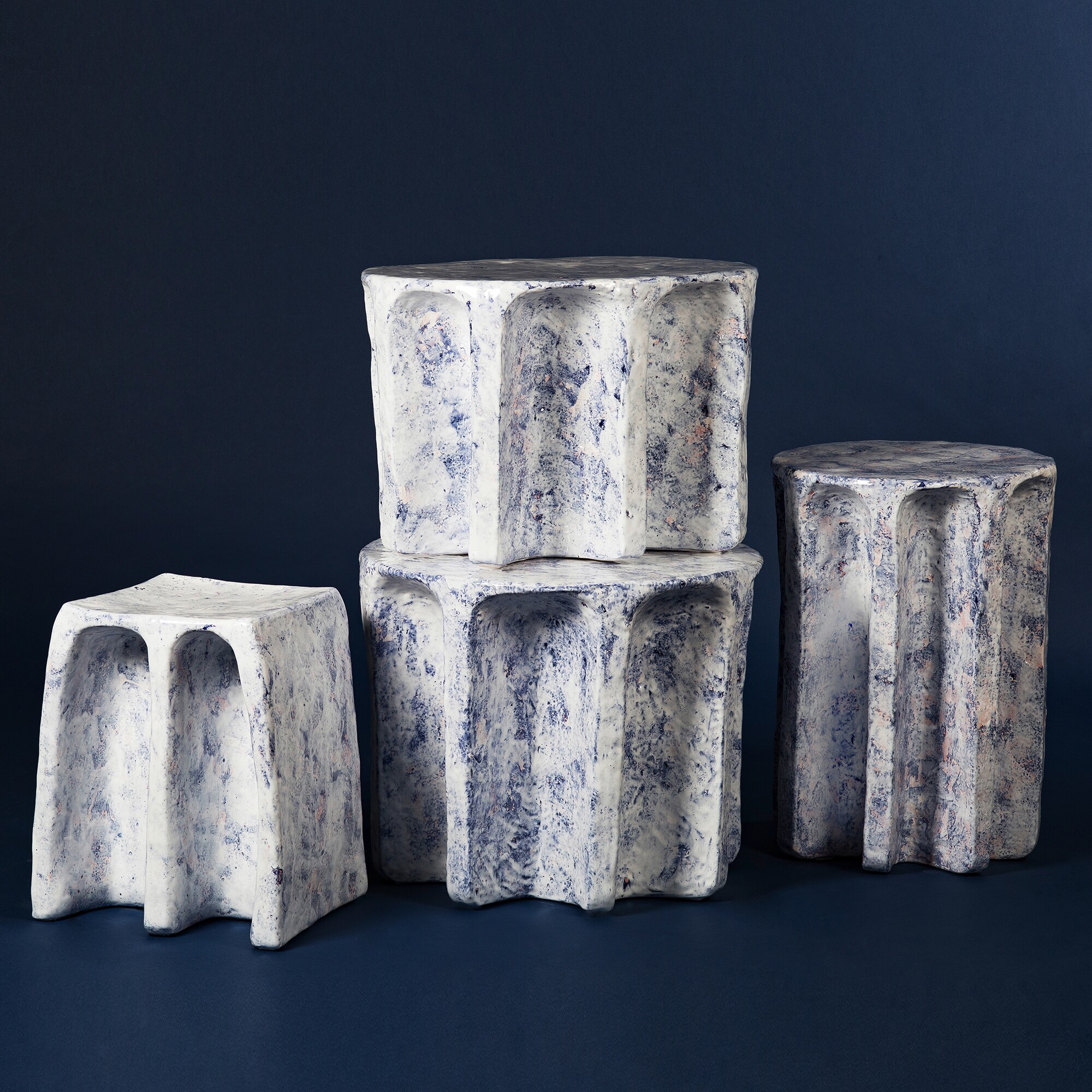 Chouchou Stool/Side Table H 43cm