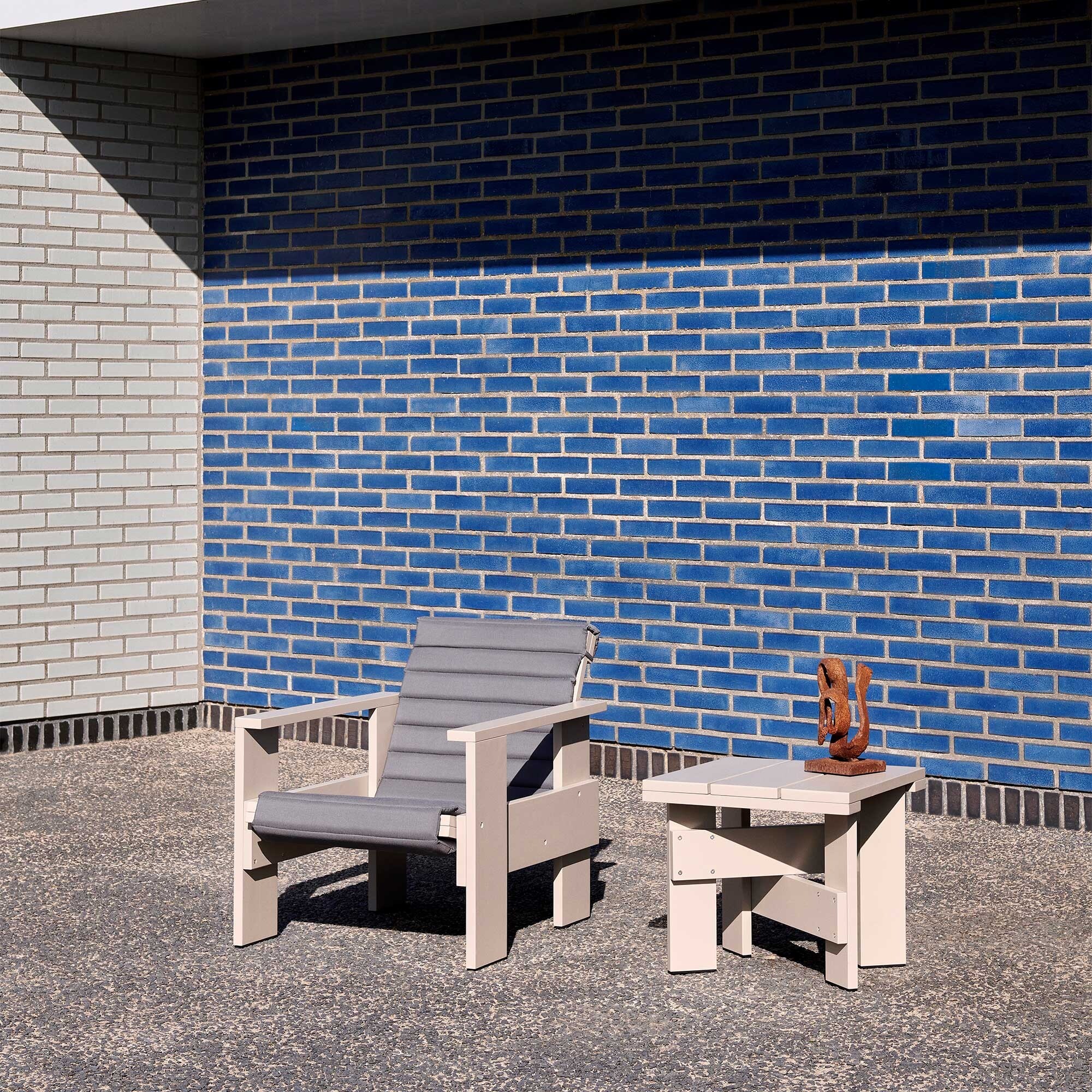 Crate Garden Side Table 45cm