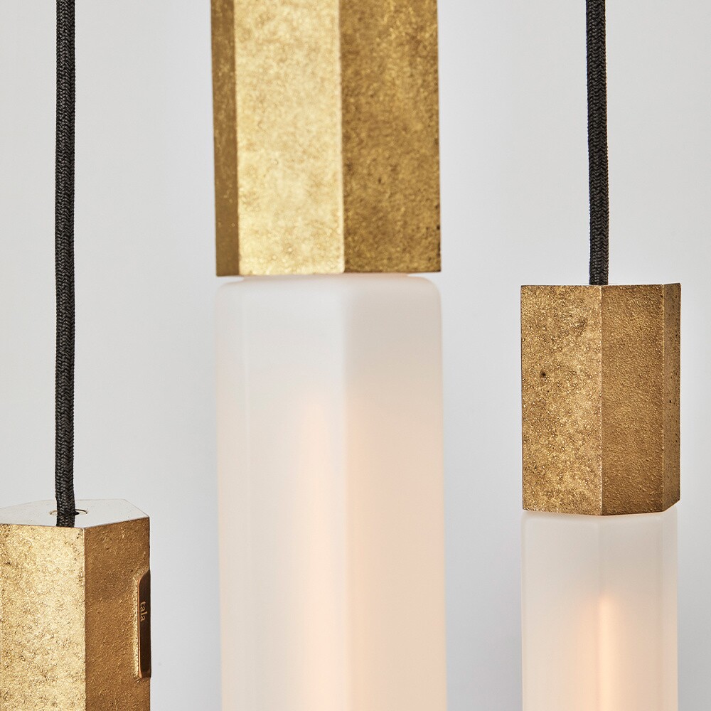 Basalt Triple Suspension Lamp