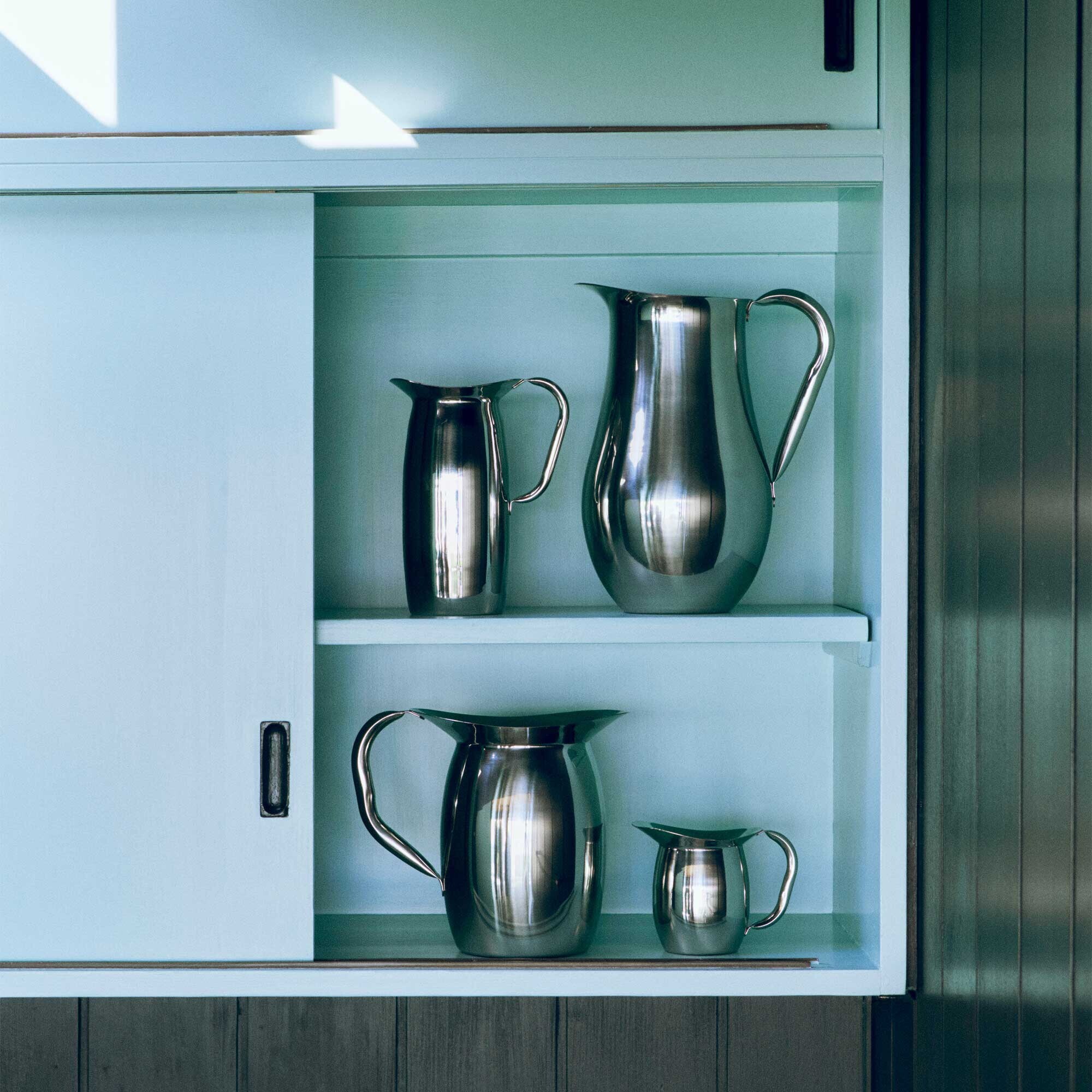 Indian Steel Pitcher Tall