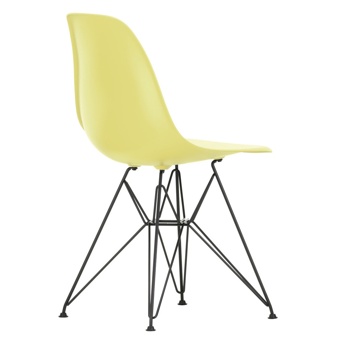 Eames Plastic Side Chair DSR RE Black Base