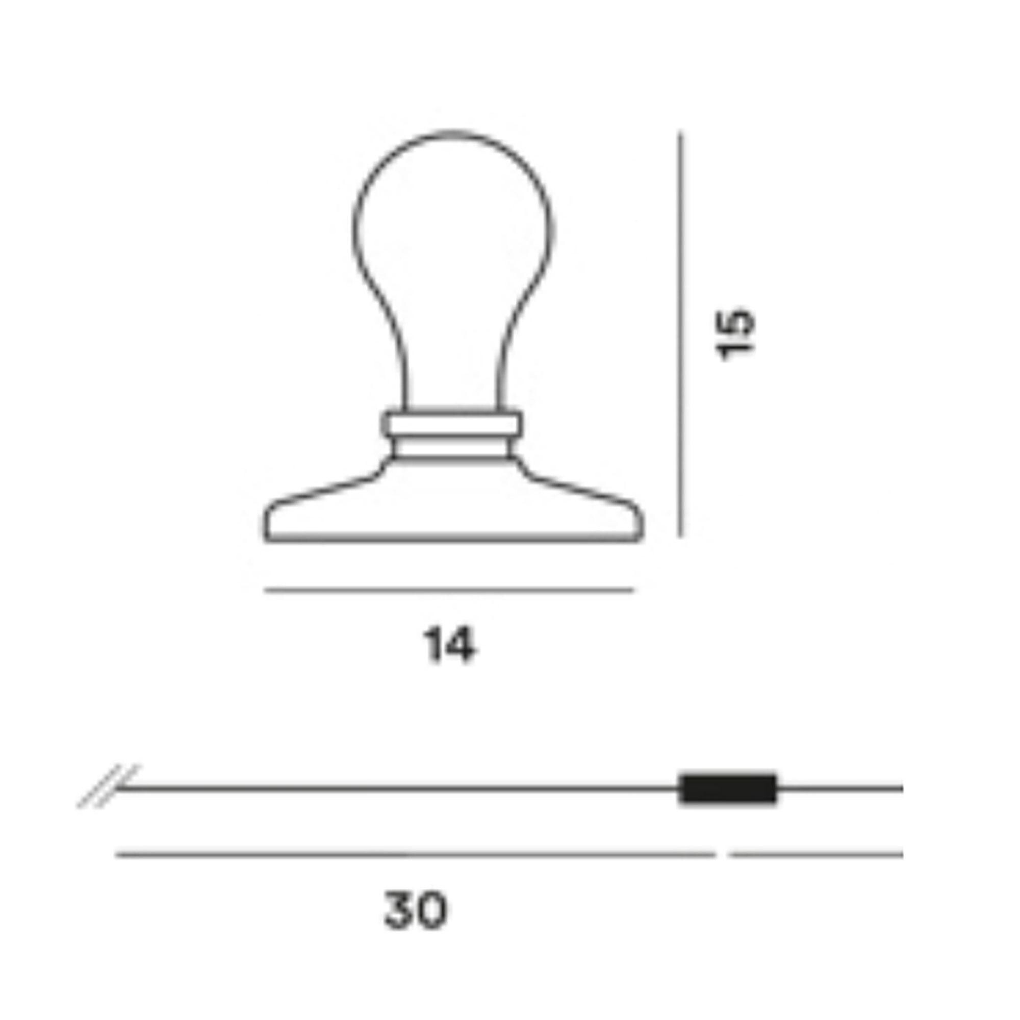 Light Bulb LED Table Lamp