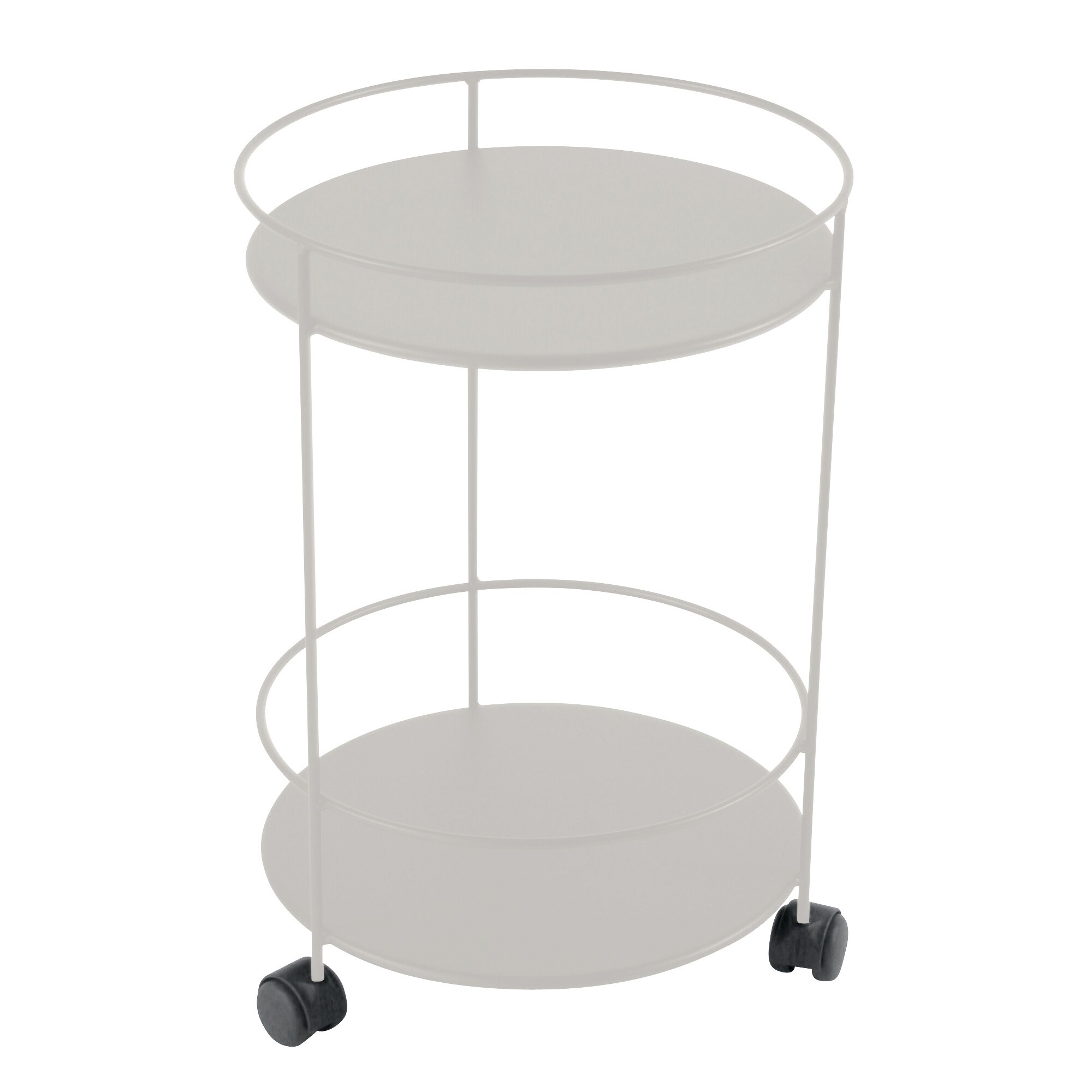 Guinguette Garden Side Table On Wheels