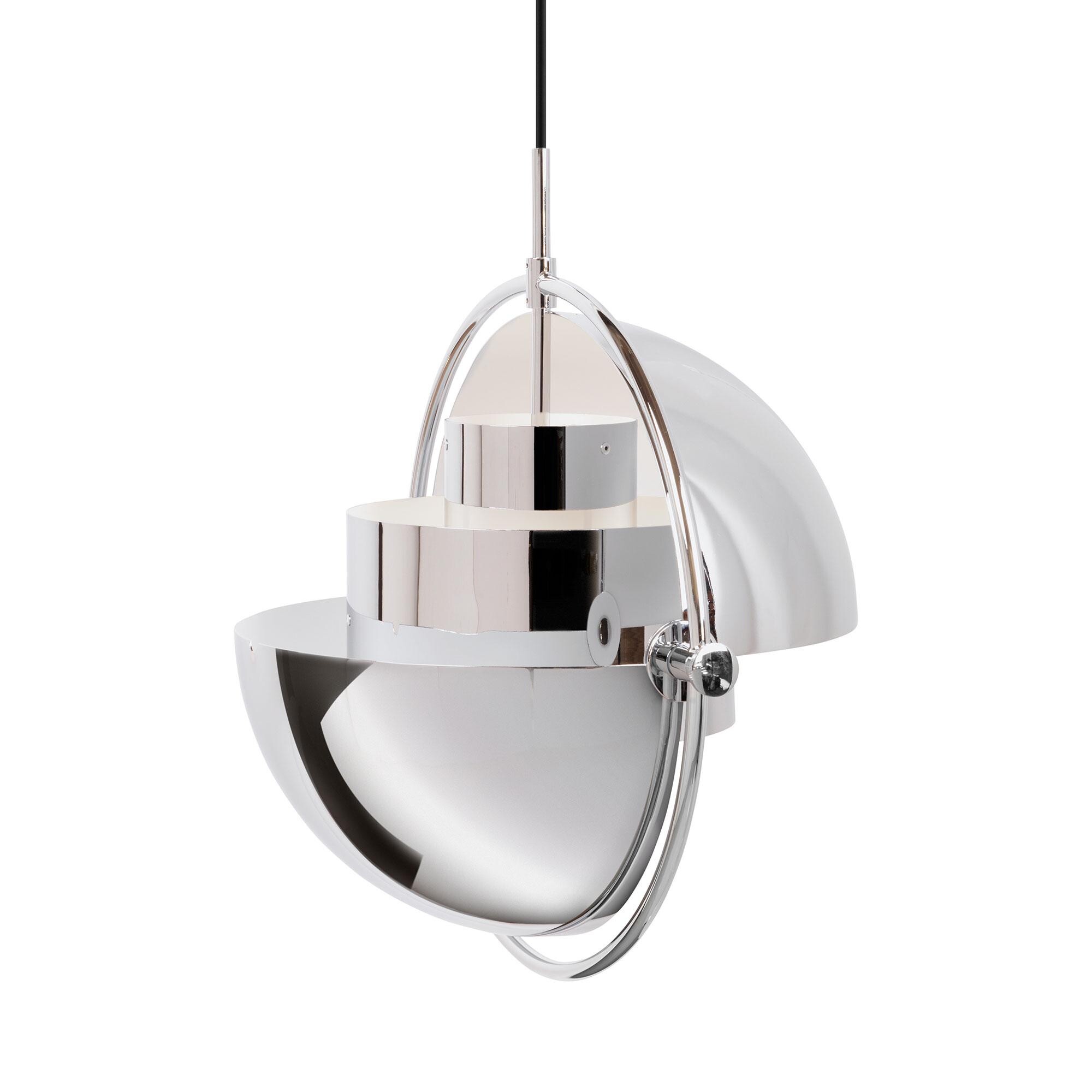 Multi-Lite Suspension Lamp Ø36cm Frame Chrome