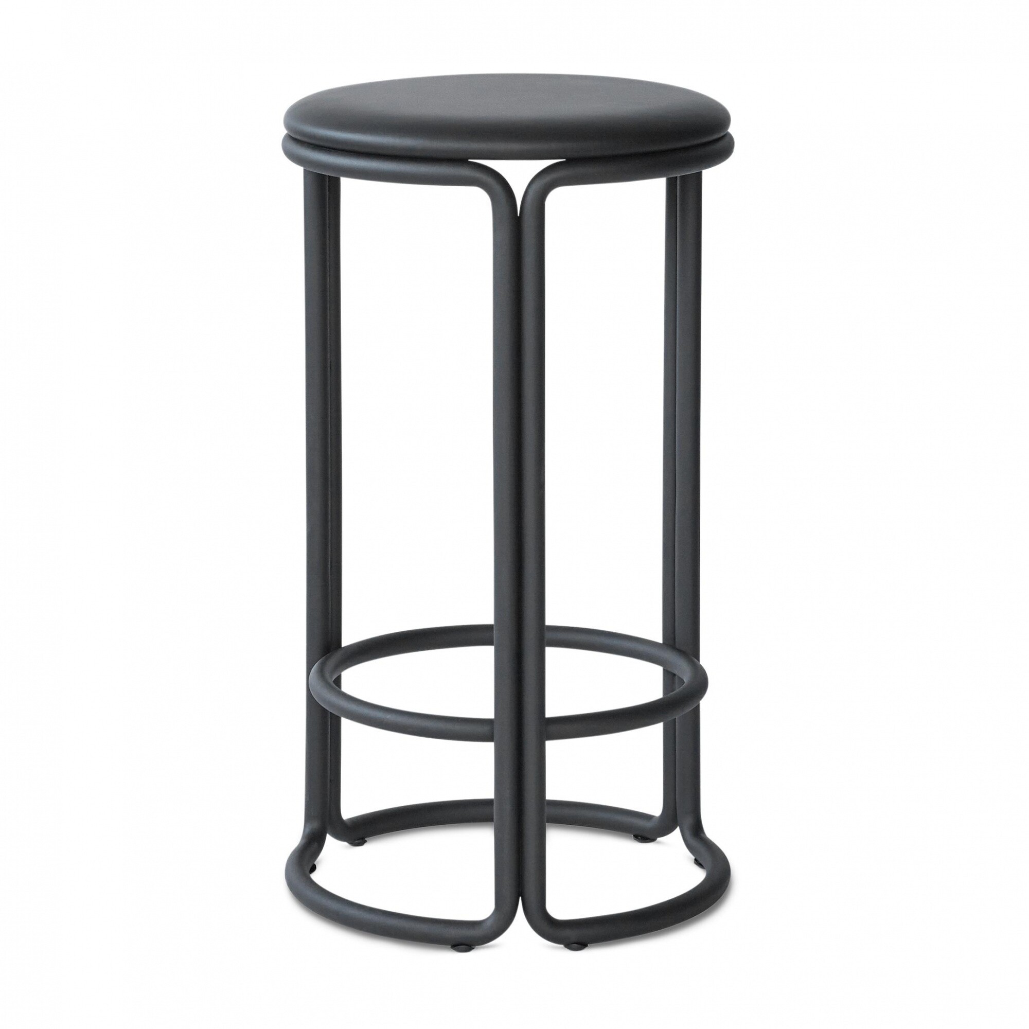 Hardie Bar Stool 65cm Leather