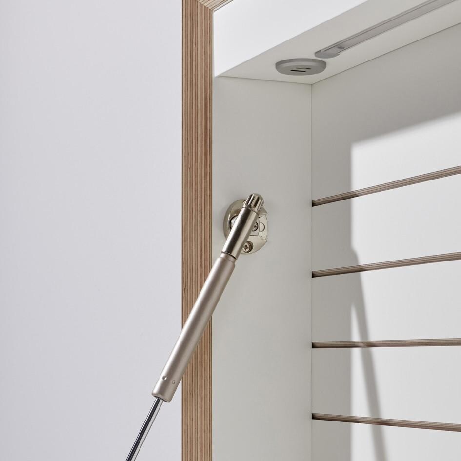 Flatbox LED Wall Secretary with Soft Touch Switch