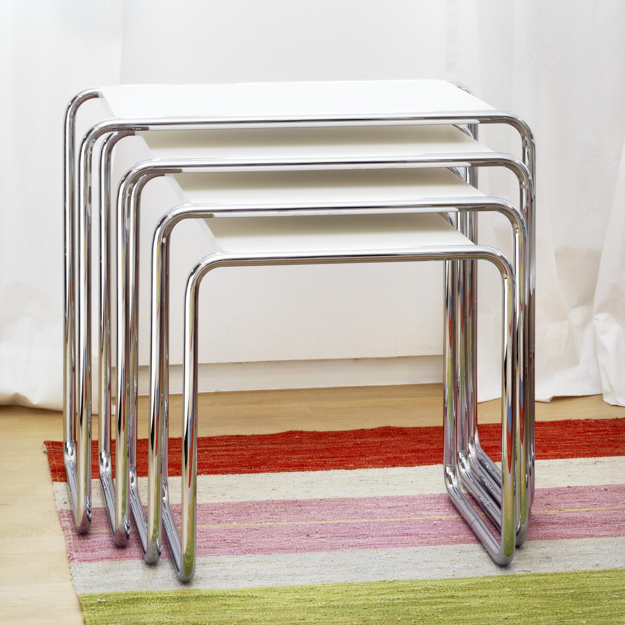 B 9 Side Table Set of 4 Ash