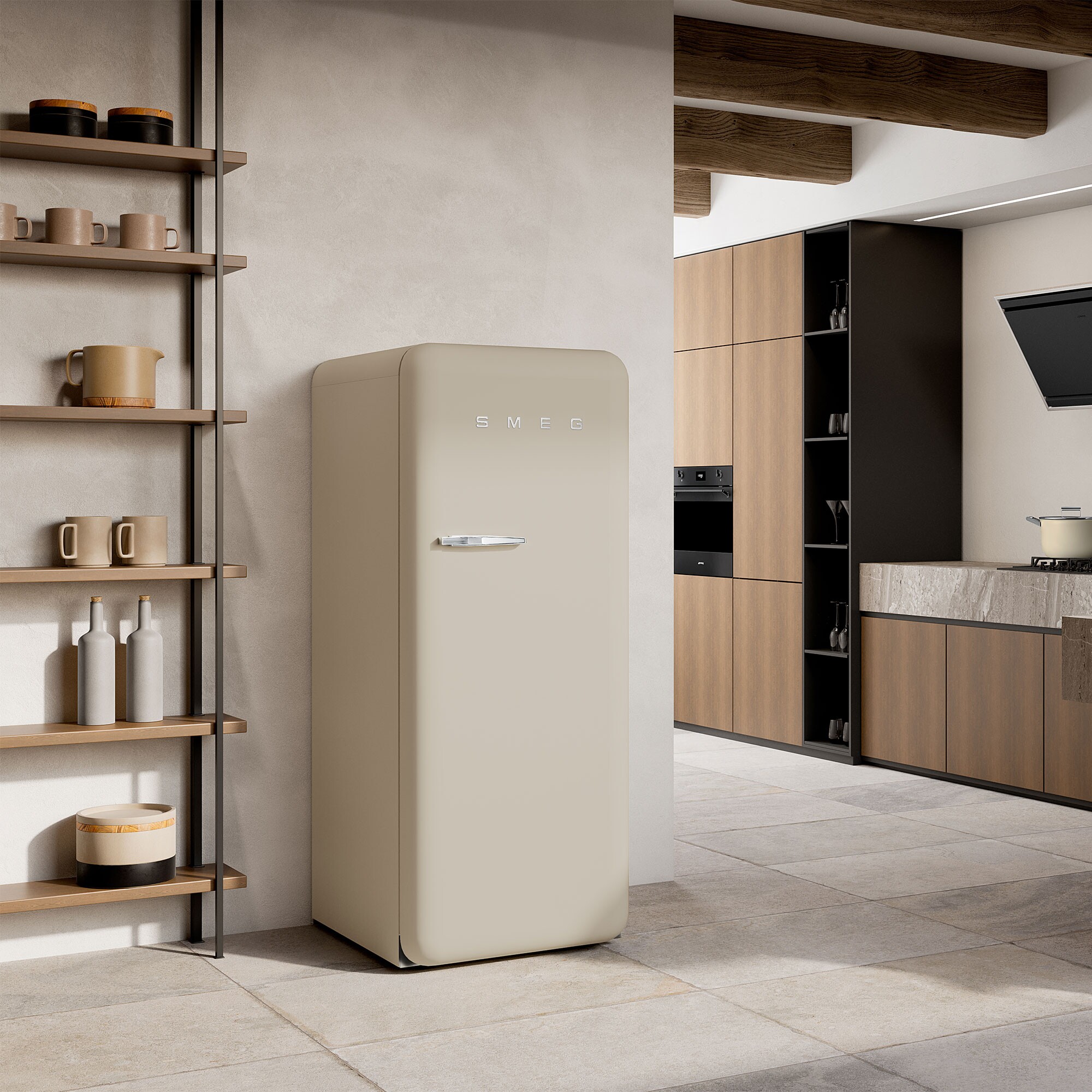 FAB28 Fridge with Freezer Matt