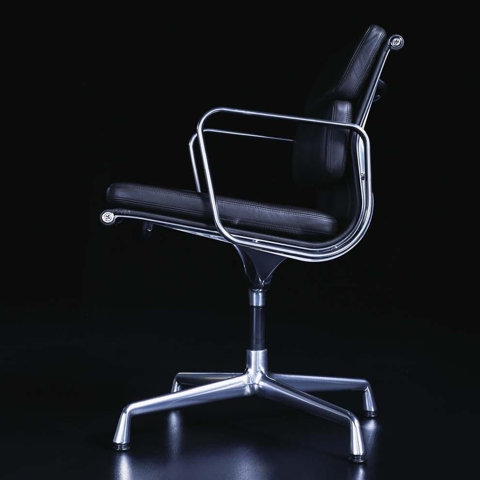 EA 208 Soft Pad Eames Alu Chair Office Chair