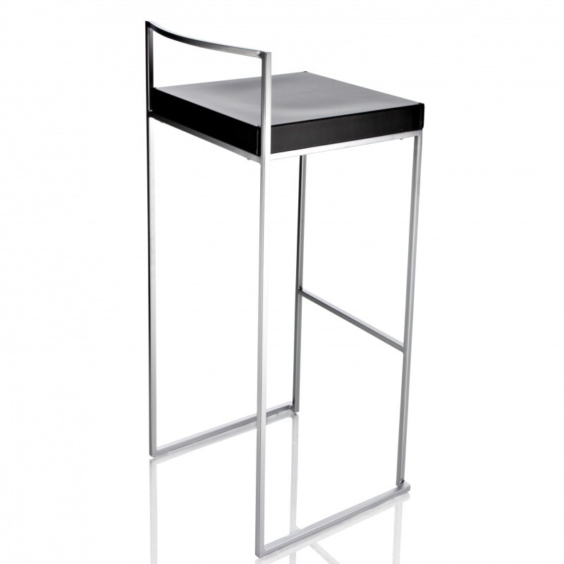 Cubo S62 Bar Stool Seat Leather H75cm