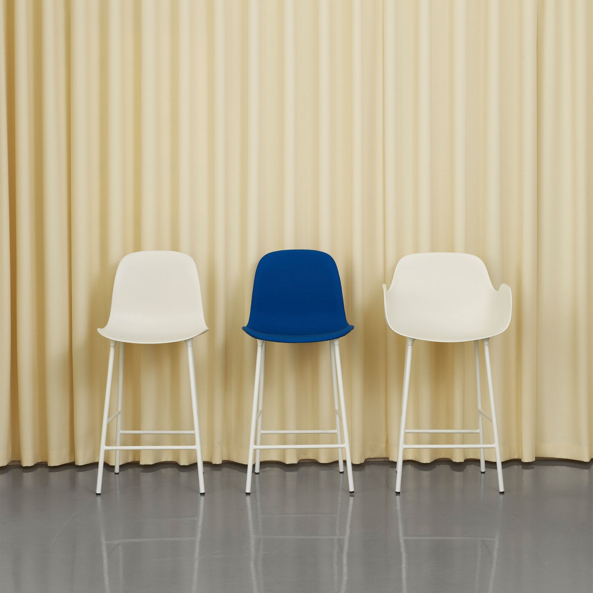 Form Bar Chair Steel Base 65cm