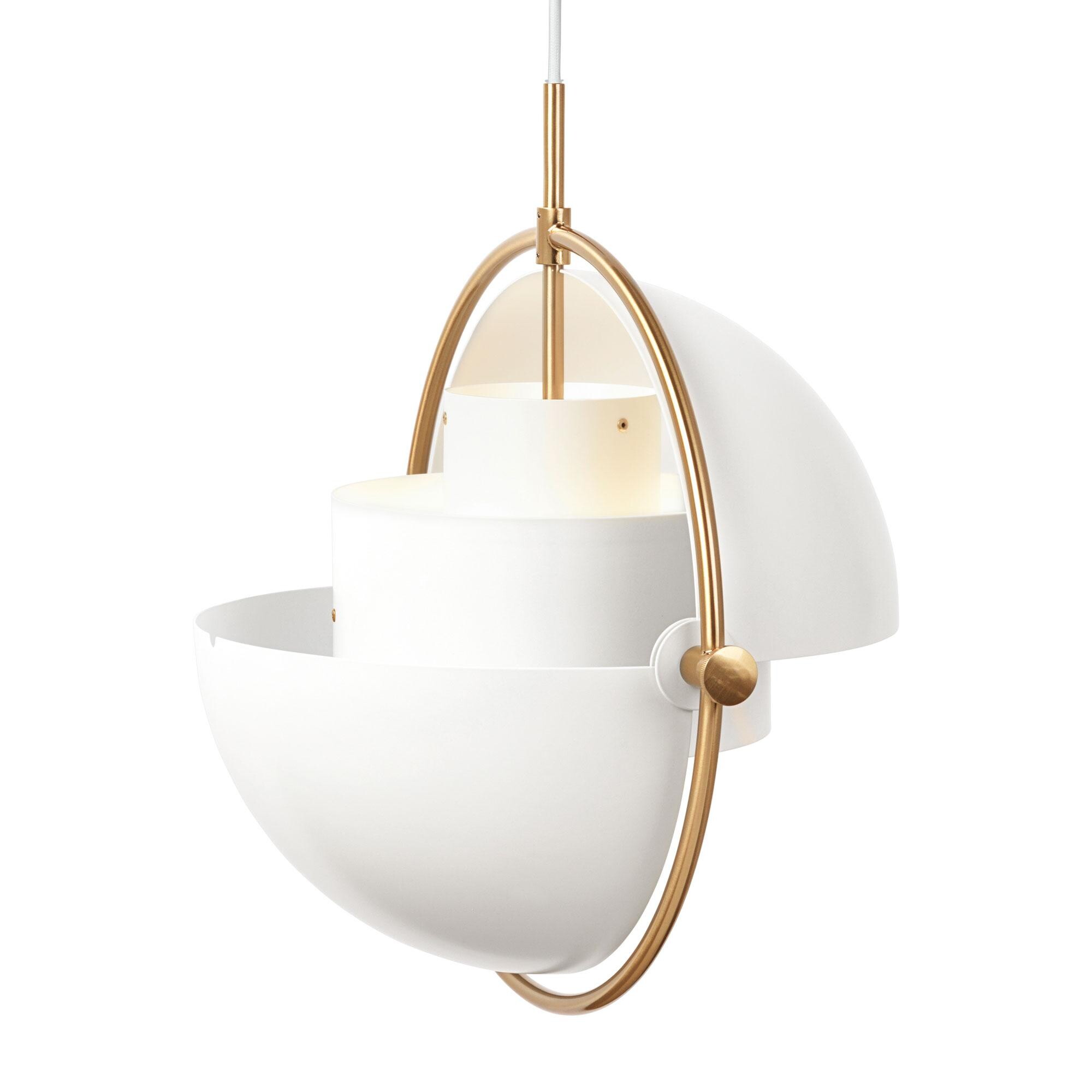 Multi-Lite Suspension Lamp Ø36cm Frame Brass