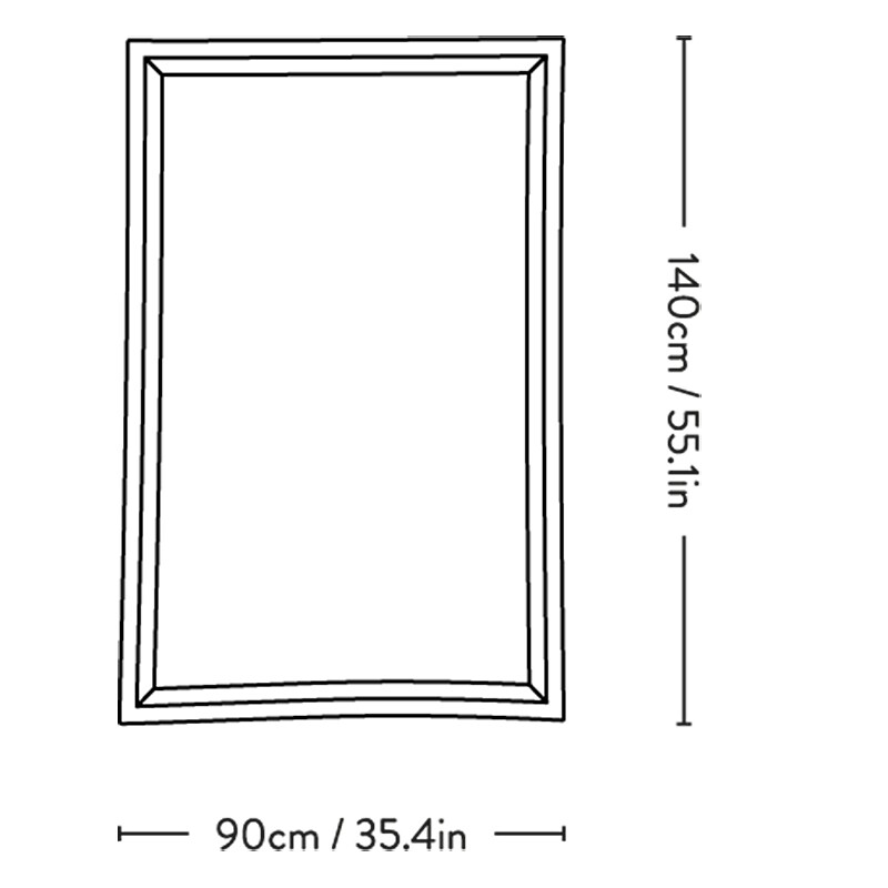 Framed AP13 Rug 90x140cm