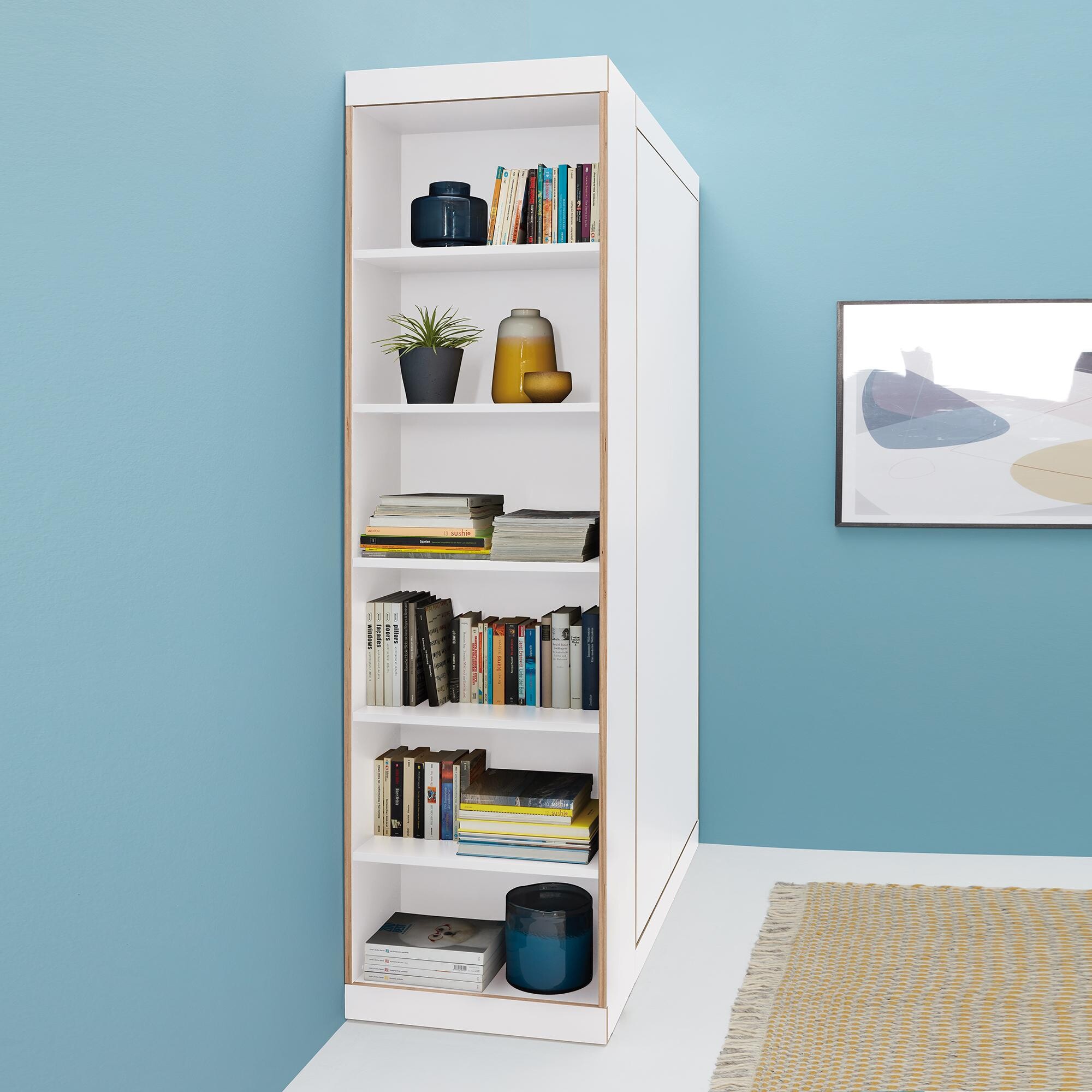 Flai Wardrobe with 2 Doors with Shelf