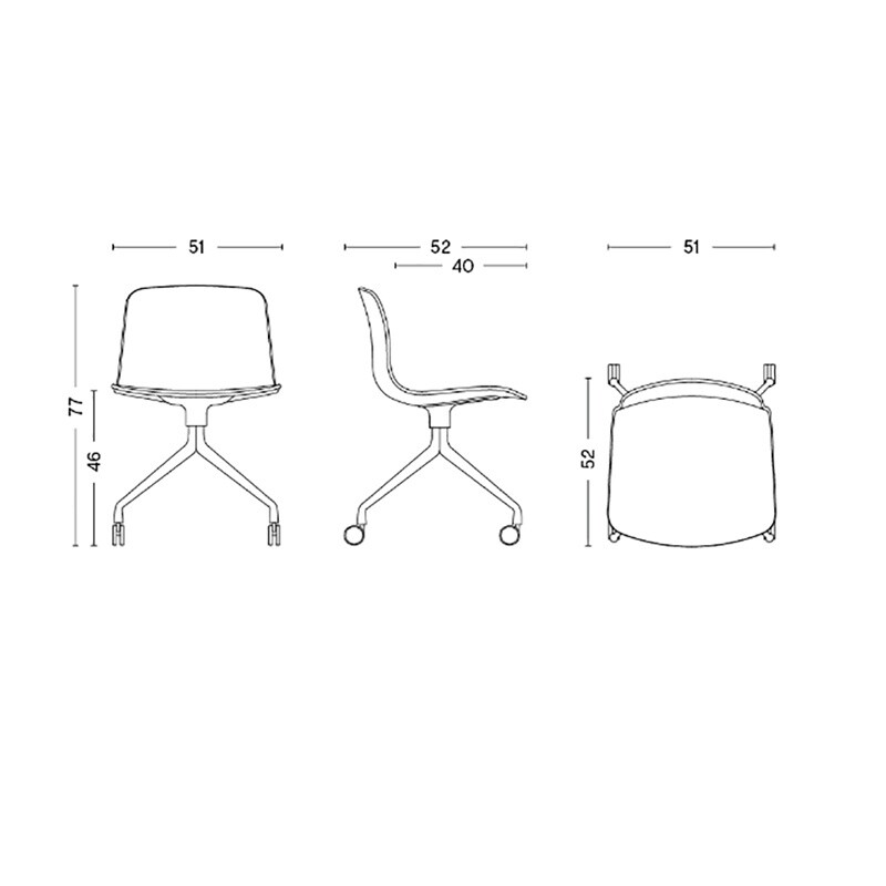 About a Chair AAC 14 2.0 Chair With Wheels