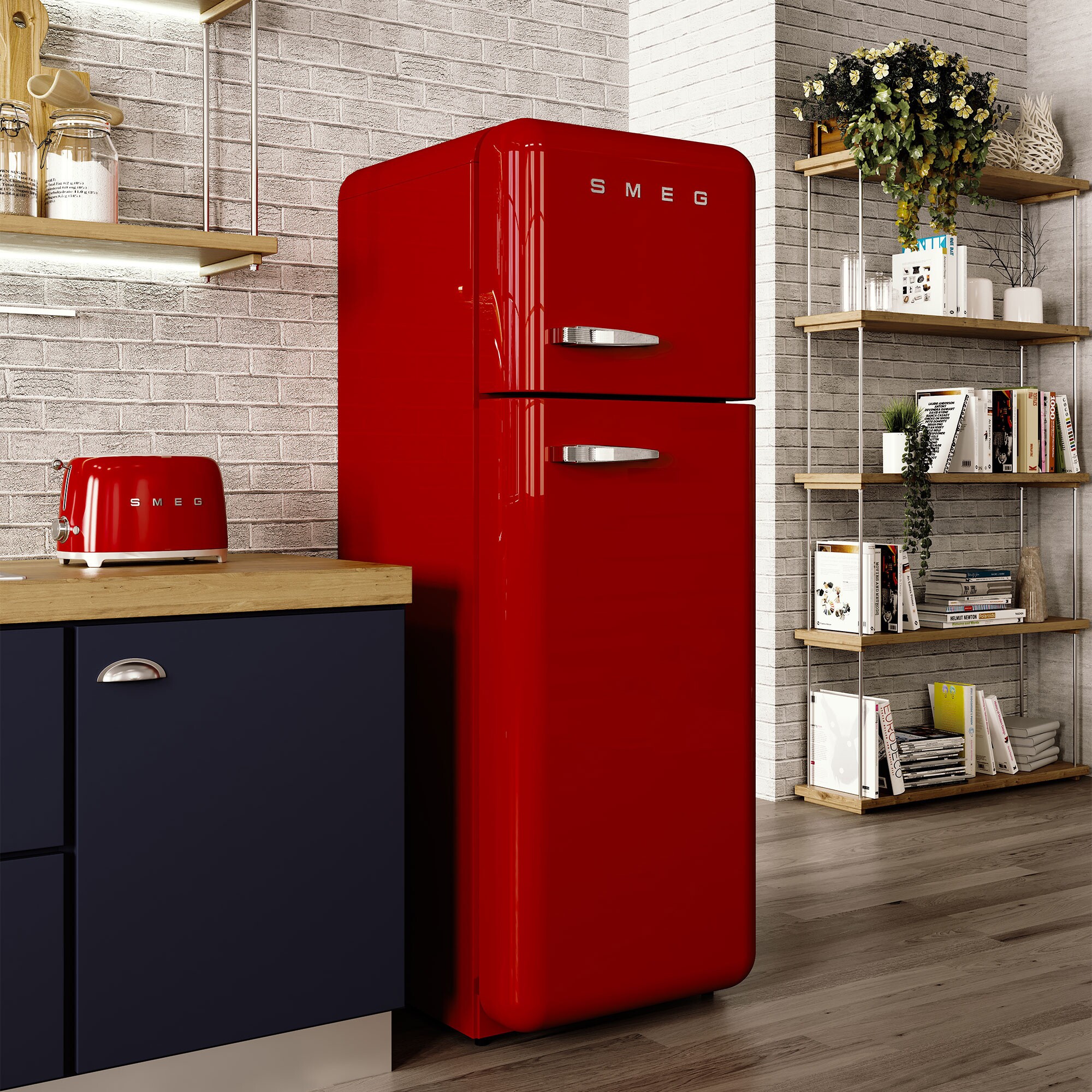 FAB30 Refrigerator / Freezer 60x172x76.8cm