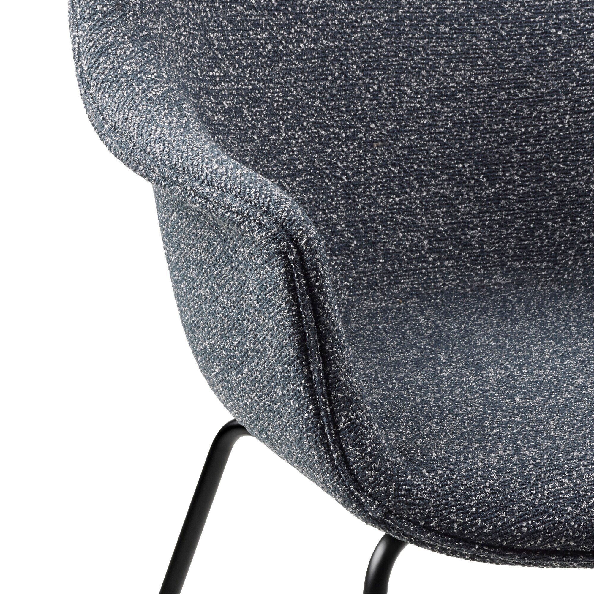 Bat Dining Chair Fully Upholstered Base Conic