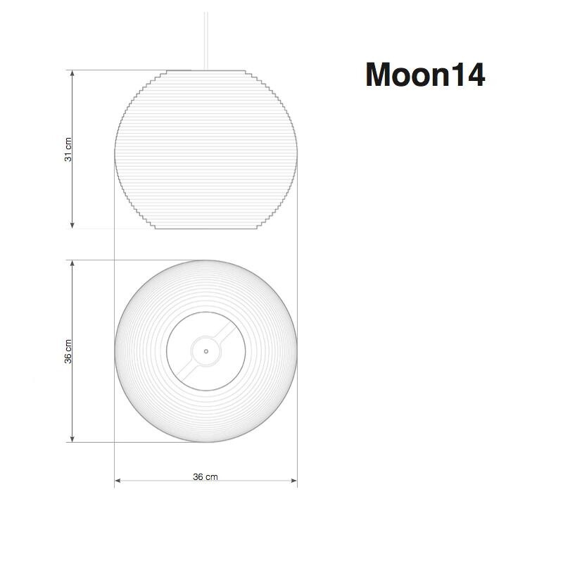 Moon Suspension Lamp