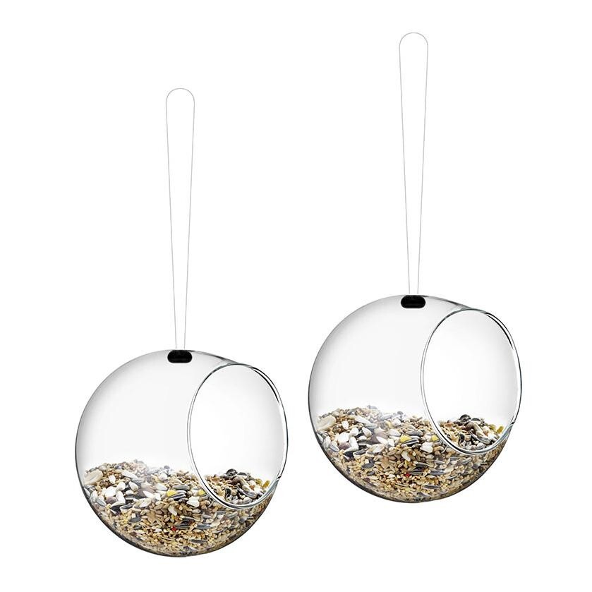 Mini Bird Feeders Set Of 2