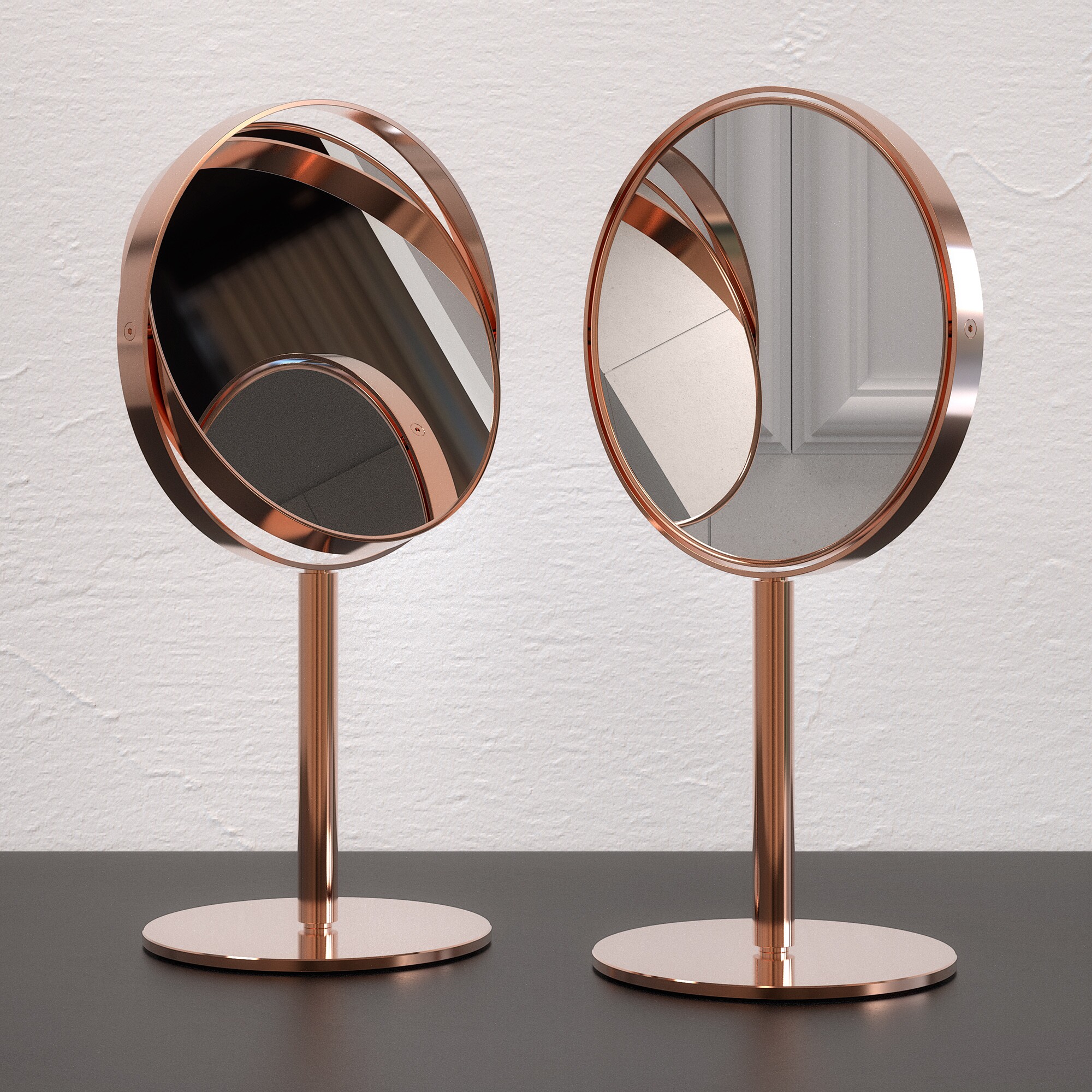 Nova2 1943 Cosmetic Mirror with 5x Magnification
