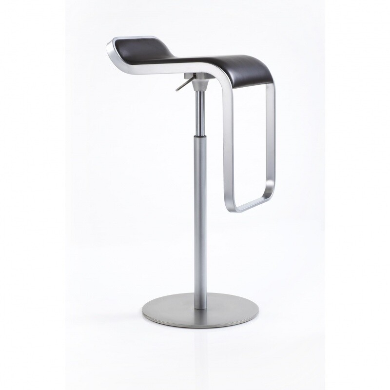 LEM S79 Bar Stool Seat Leather 63-75cm