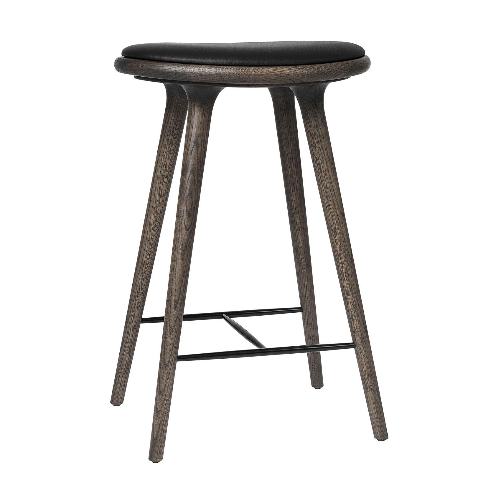 High Stool Oak Base H 69cm