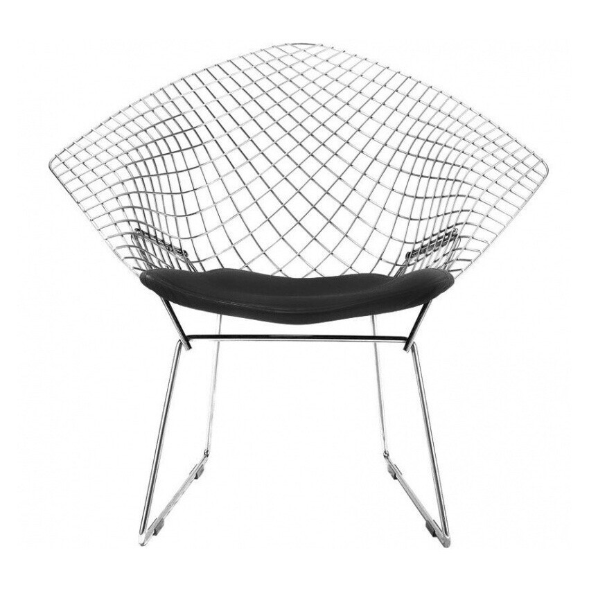 Bertoia Diamond Easy Chair With Seat Cushion