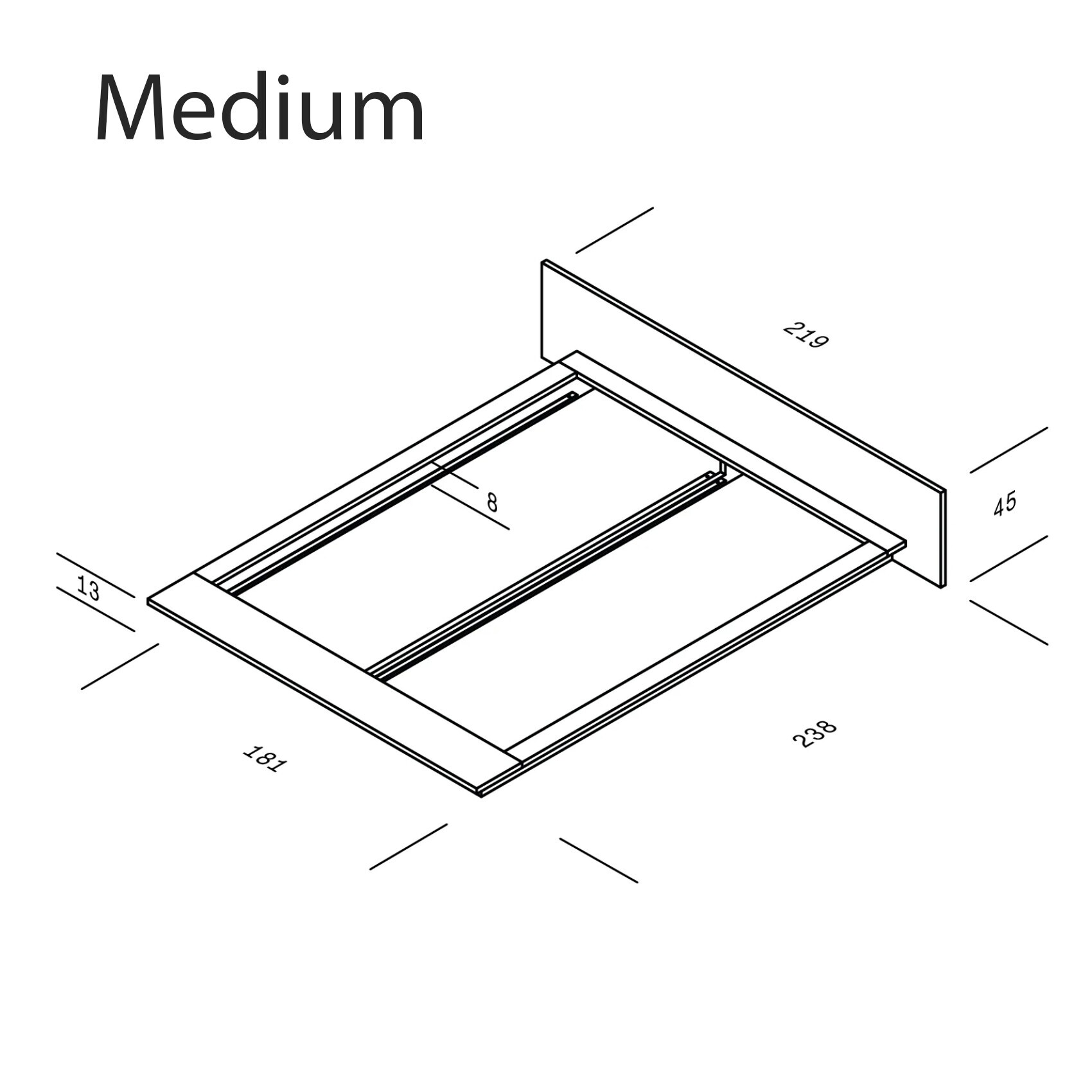Faro Bed With Headboard