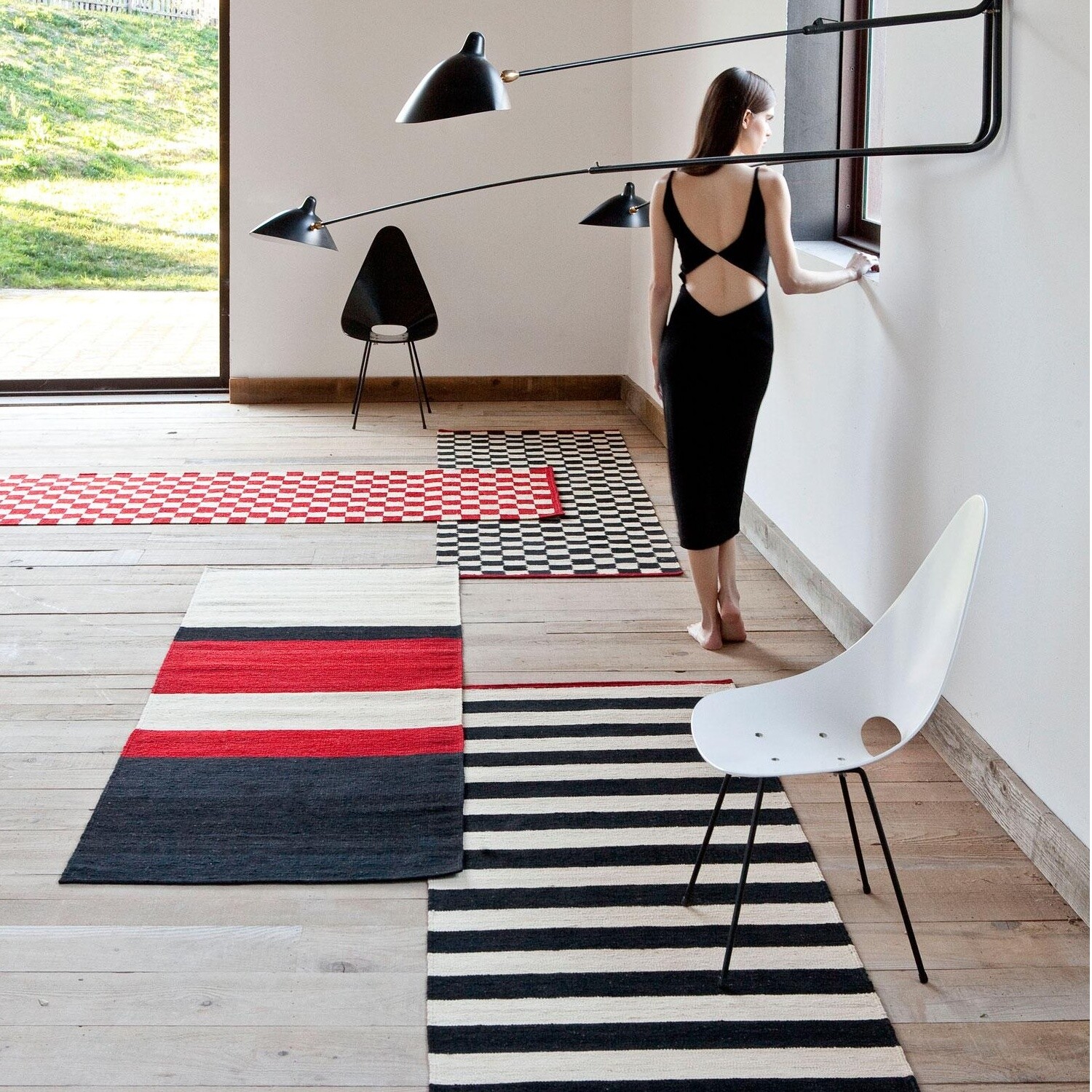 Mélange Pattern 4/5 Kilim Carpet Runner