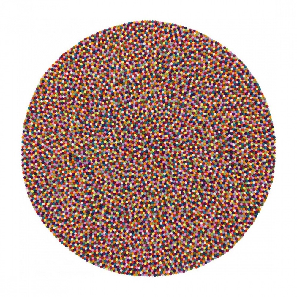 Lotte Felt Ball Rug
