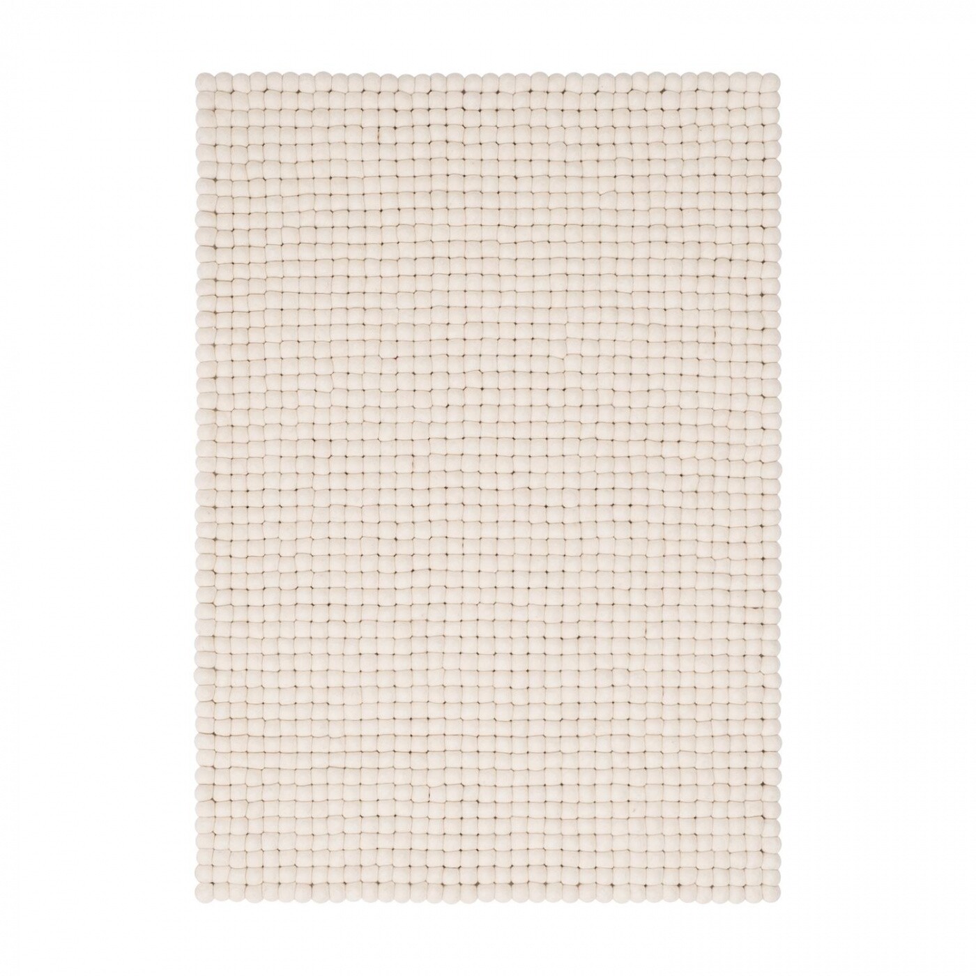 Linéa Felt Ball Rug rectangular