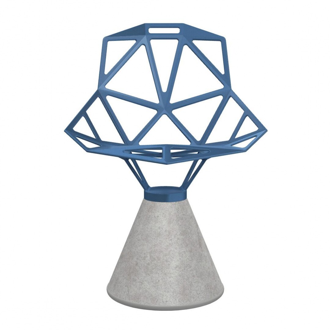 Chair One Swivel Chair With Concrete Base