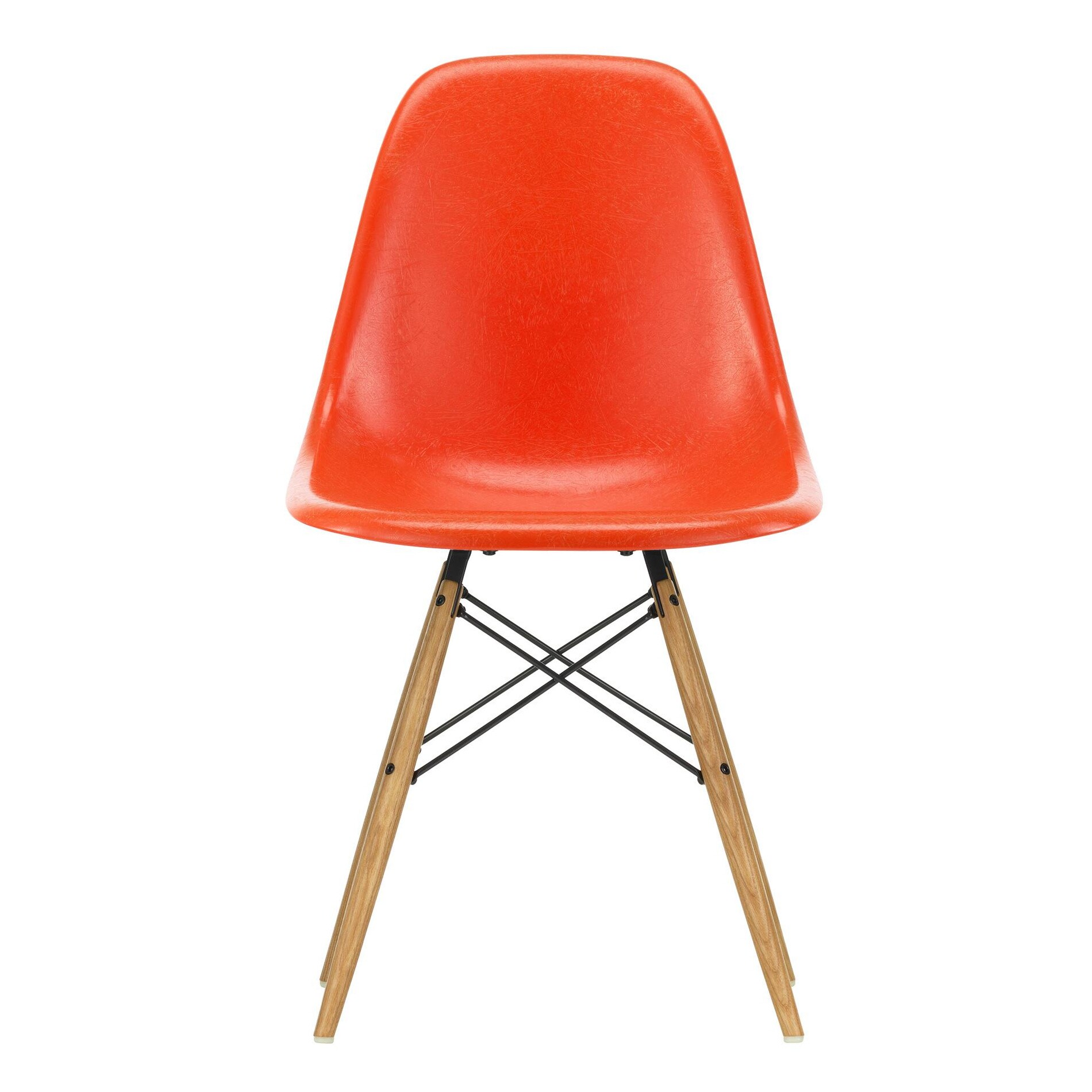 Eames Fiberglass Side Chair DSW Ash Base