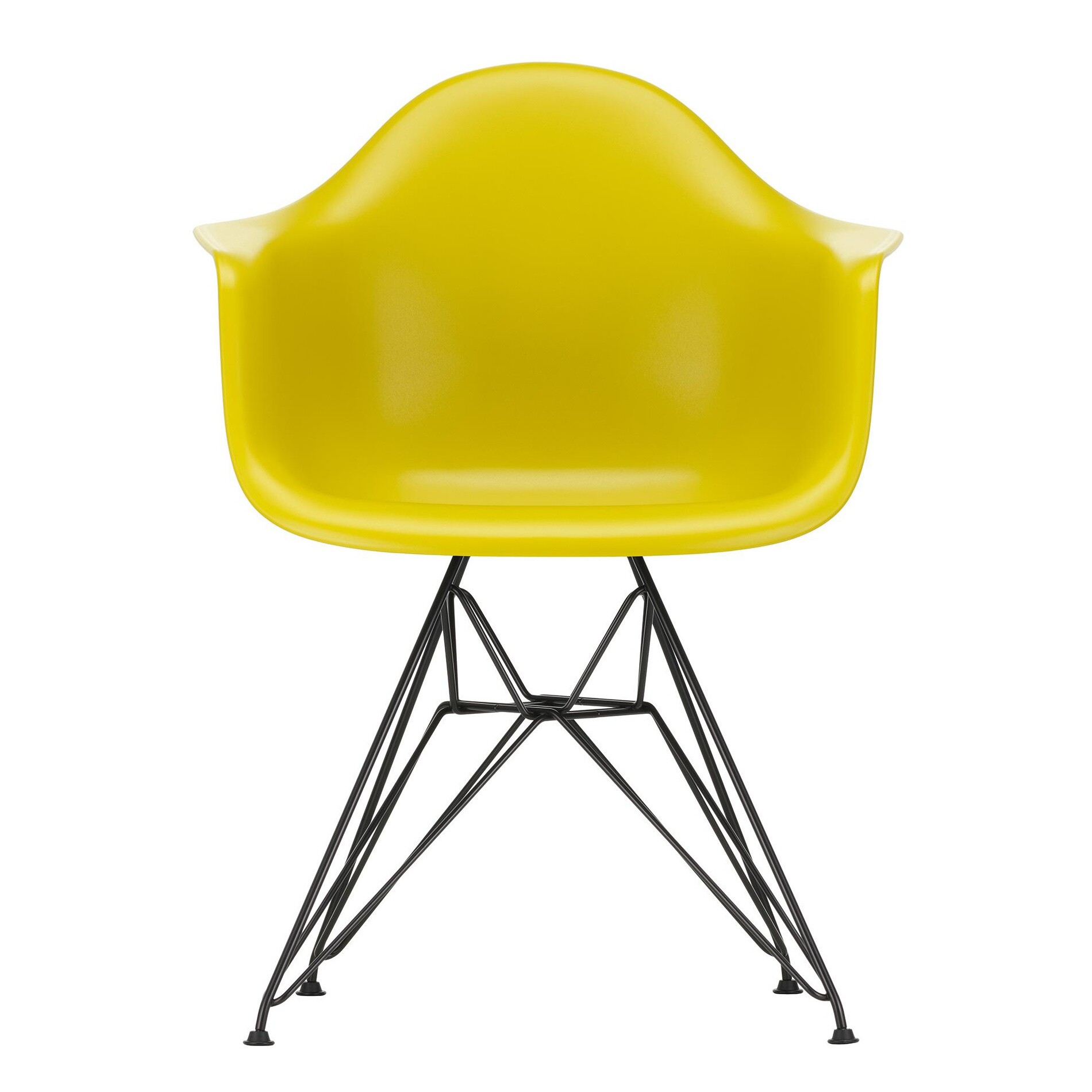 Eames Plastic Armchair DAR RE Black Base