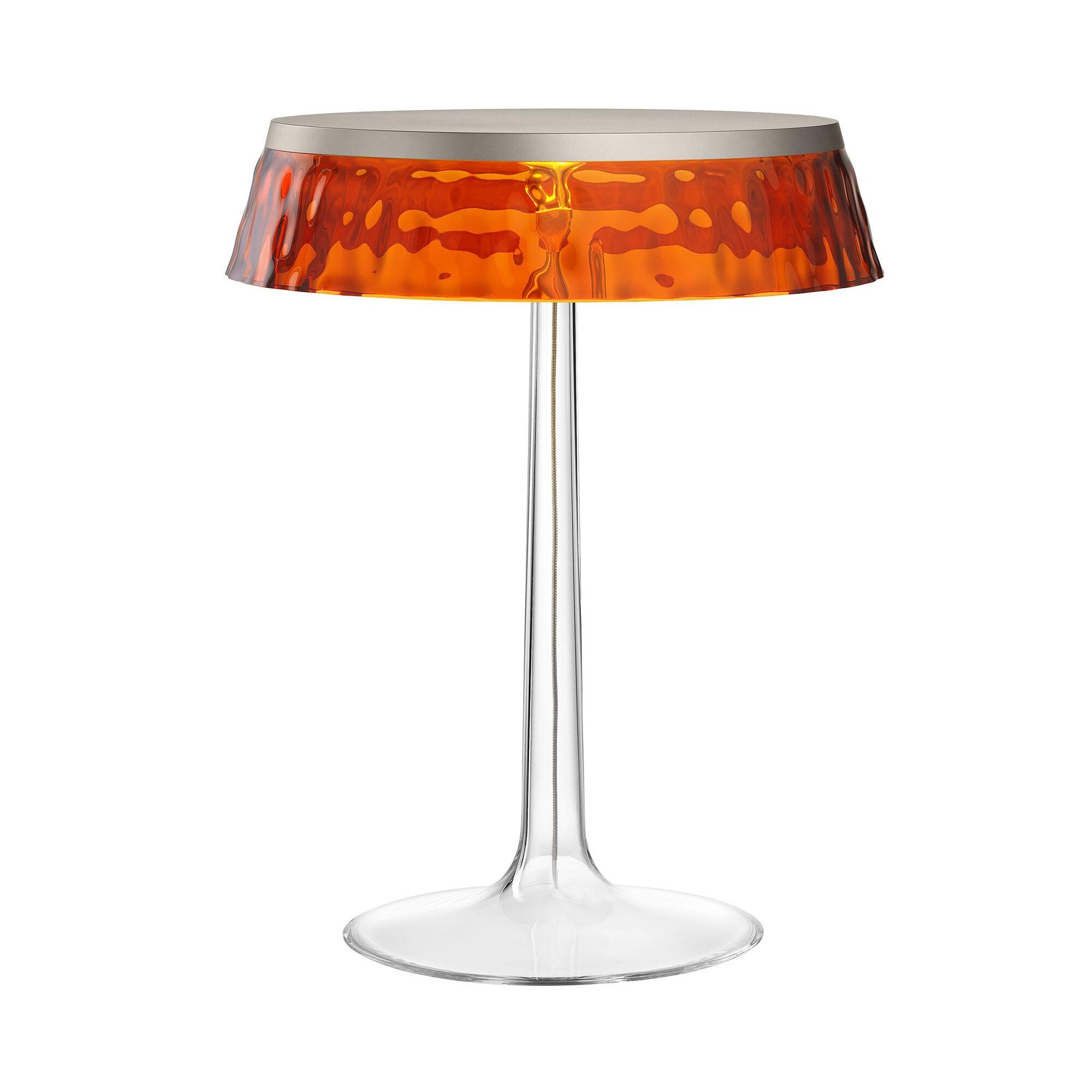 Bon Jour LED Table Lamp Chrome Matt