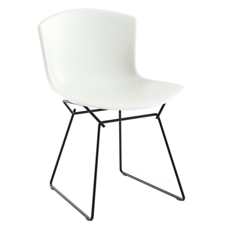 Bertoia Plastic Side Chair Frame Black