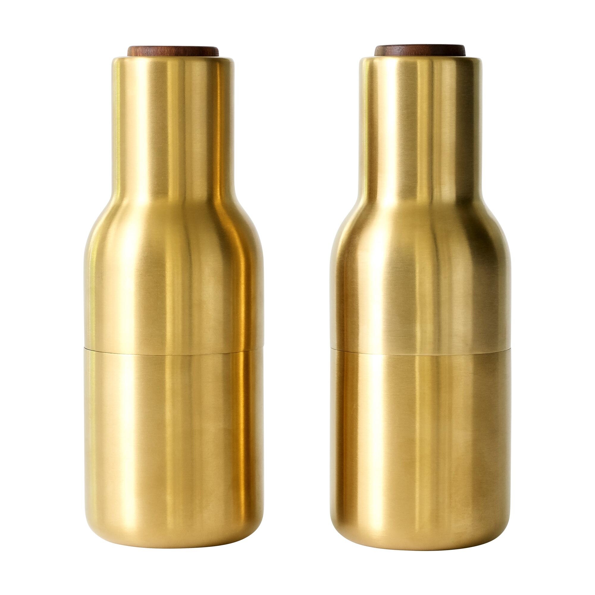 Bottle Grinder Set of 2 Brass