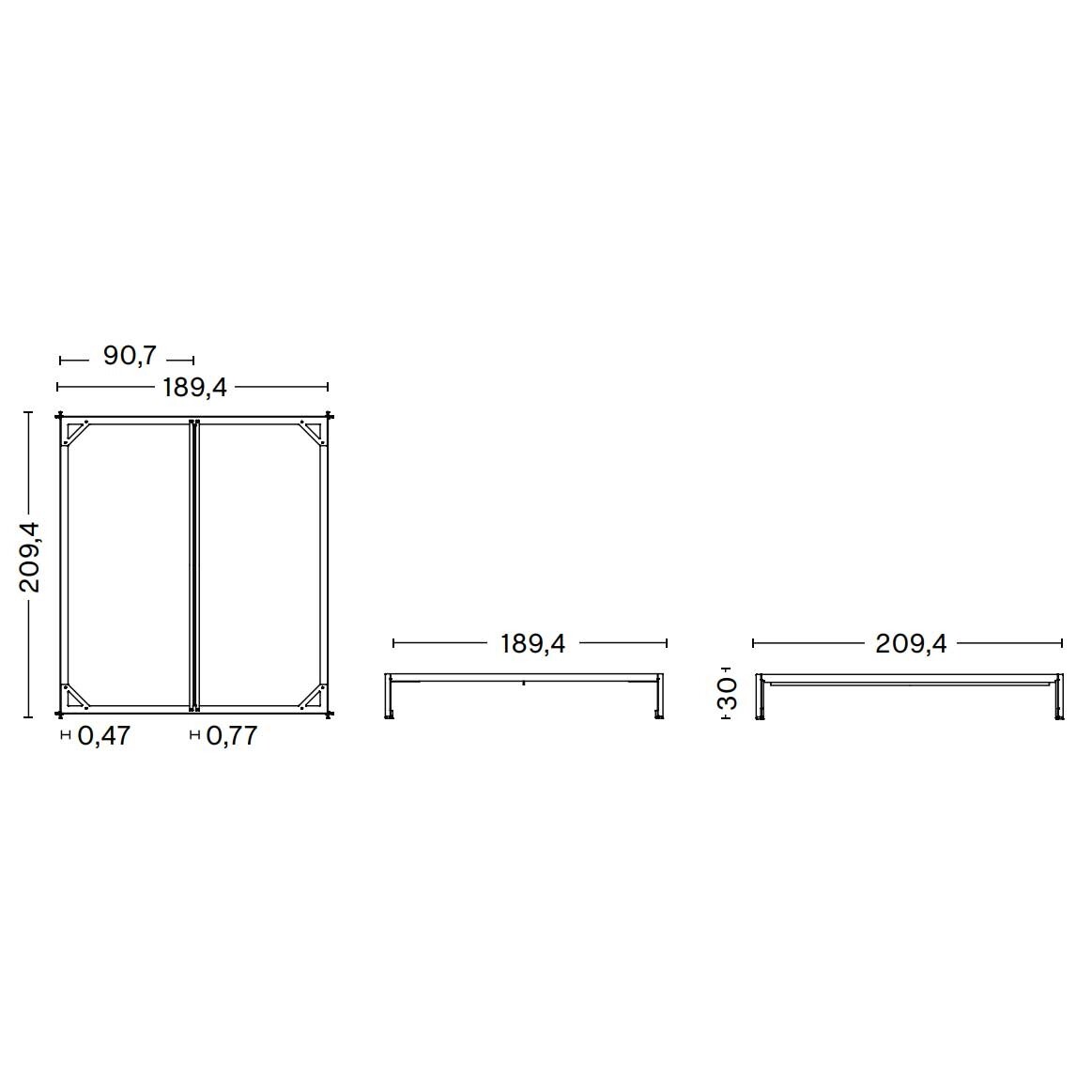 Connect Bed Frame 180x200cm