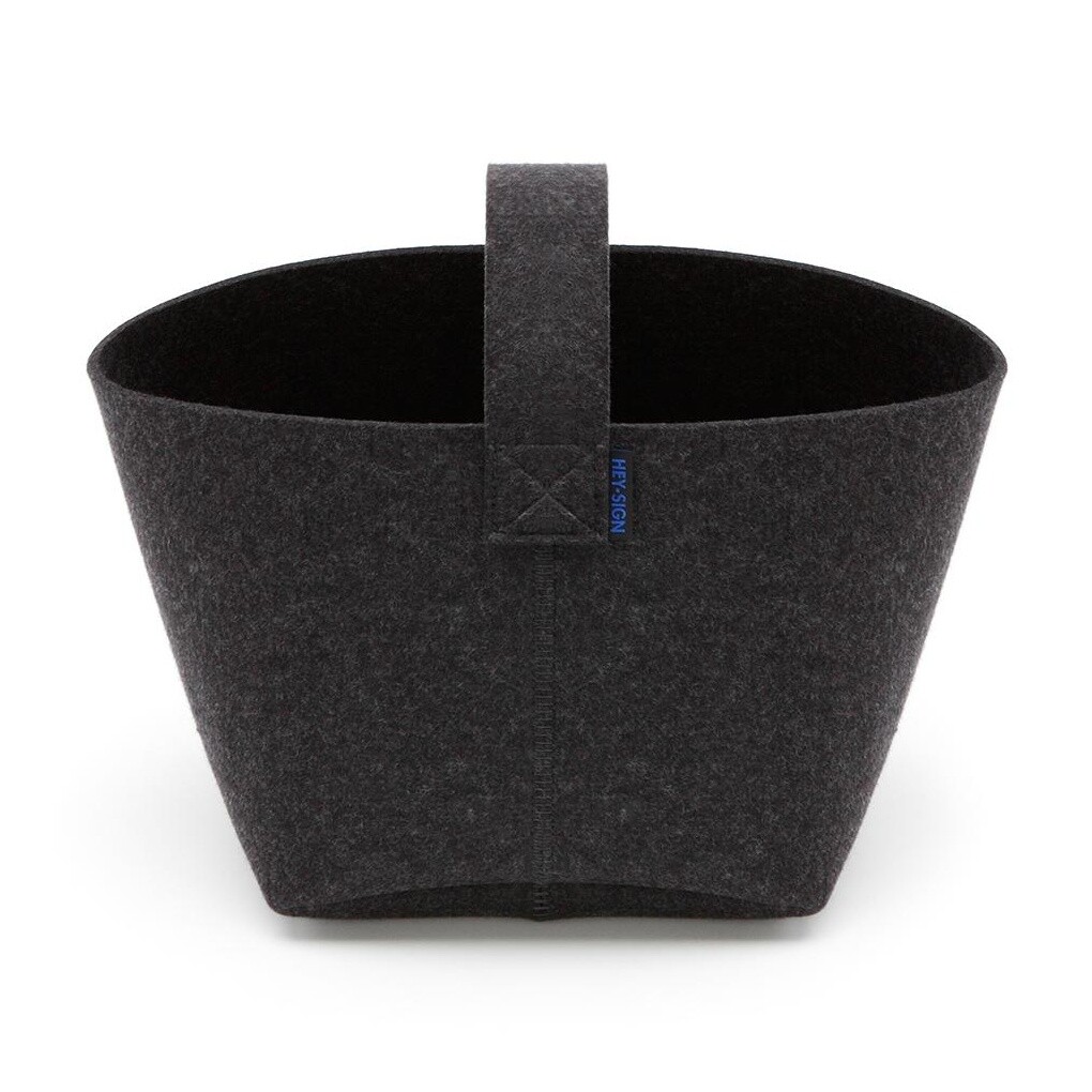 HEY-SIGN Felt Fire Wood Basket 26x25cm