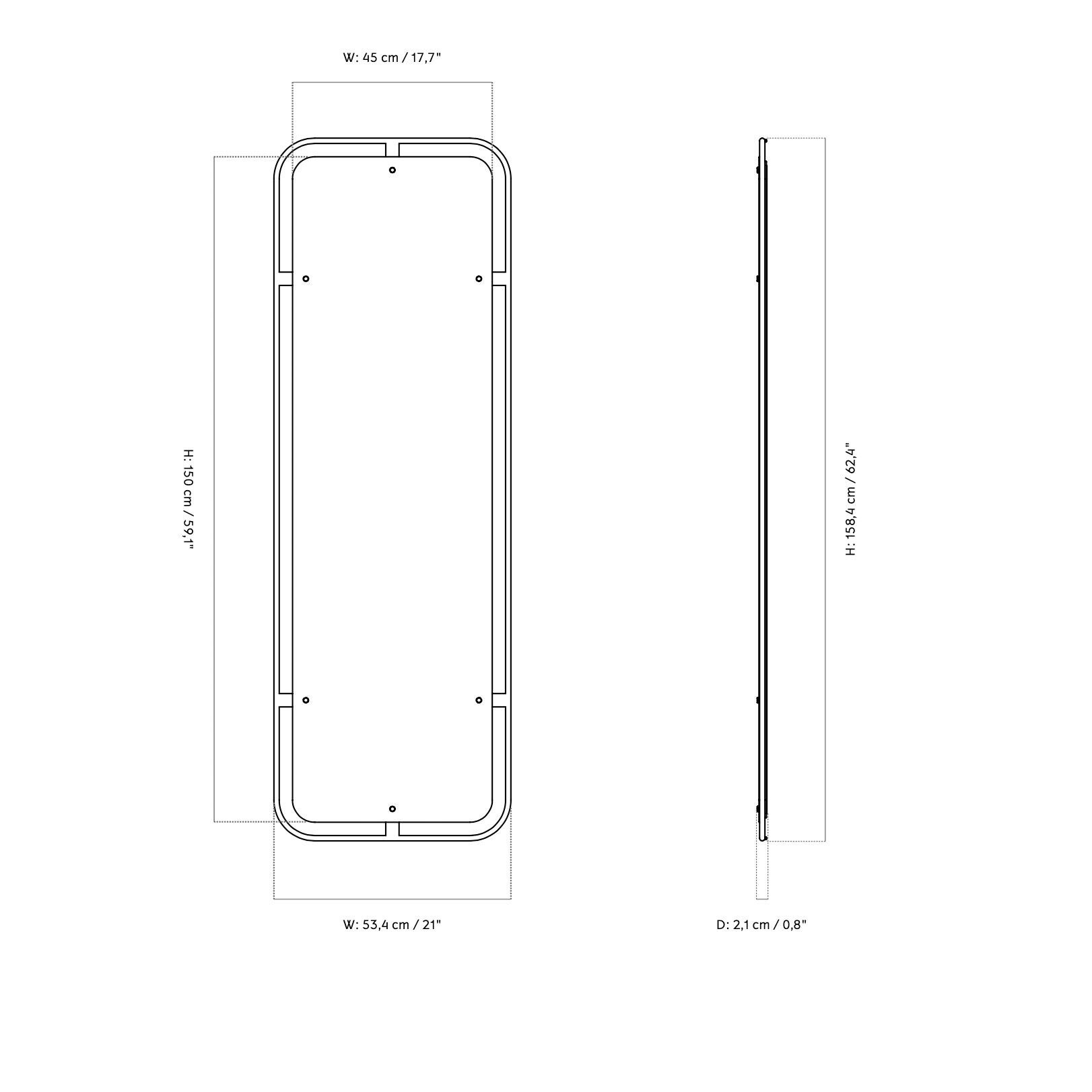 Nimbus Mirror Rectangular