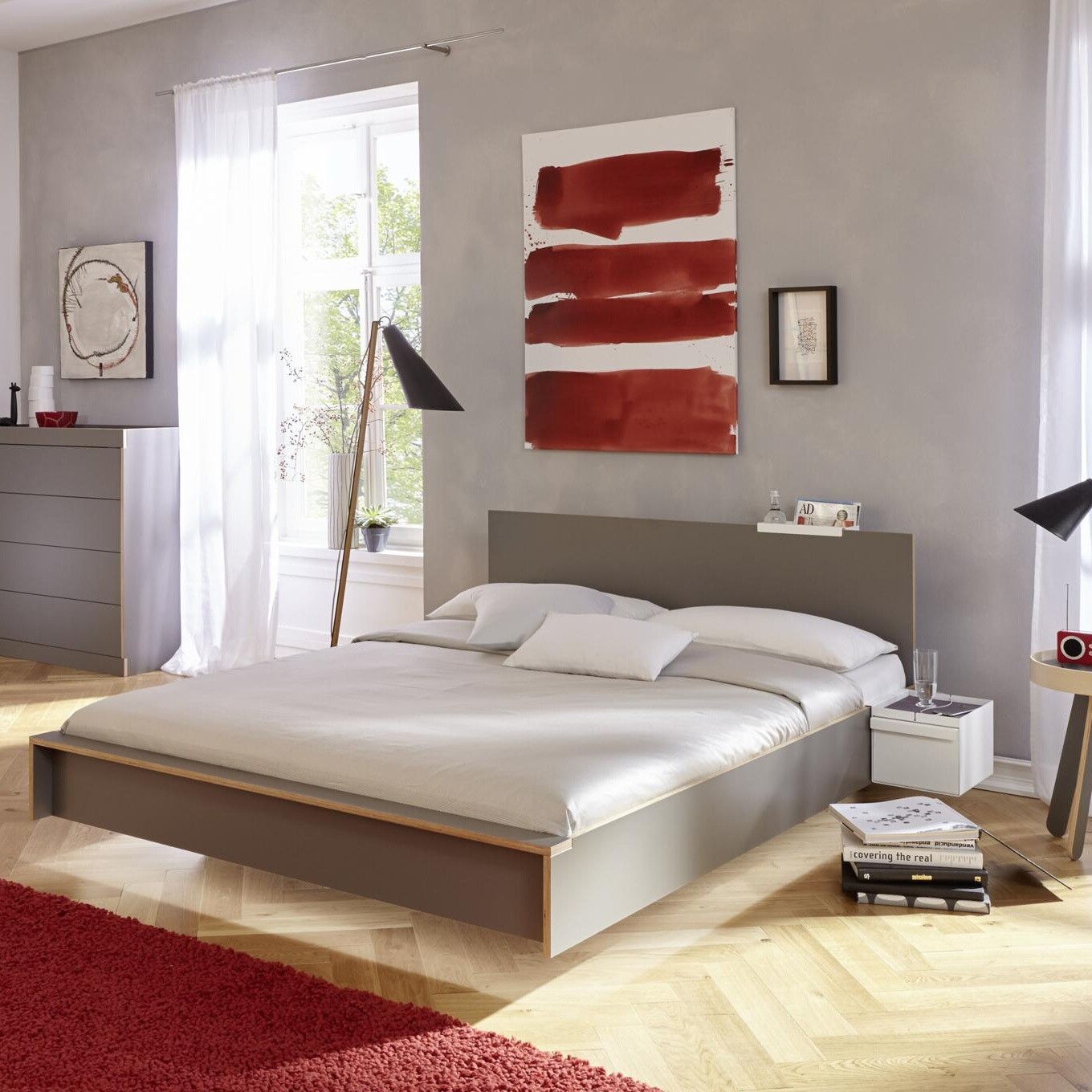 Flai Double Bed Comfort Height 180x200cm