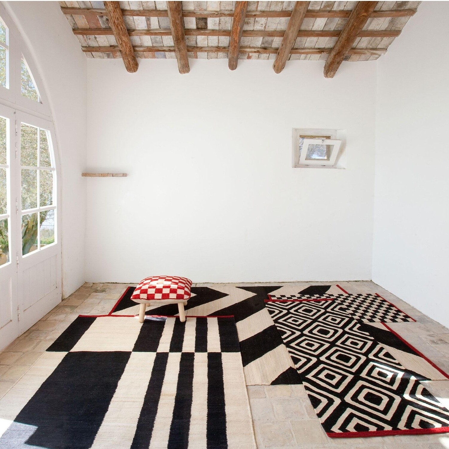 Mélange Pattern 4/5 Kilim Carpet Runner