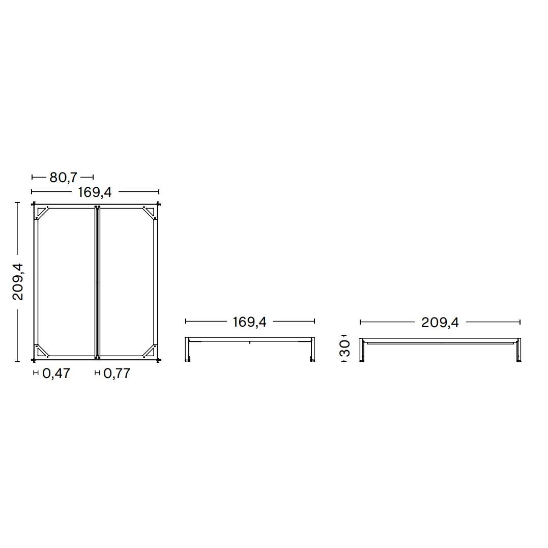 Connect Bed Frame 160x200cm