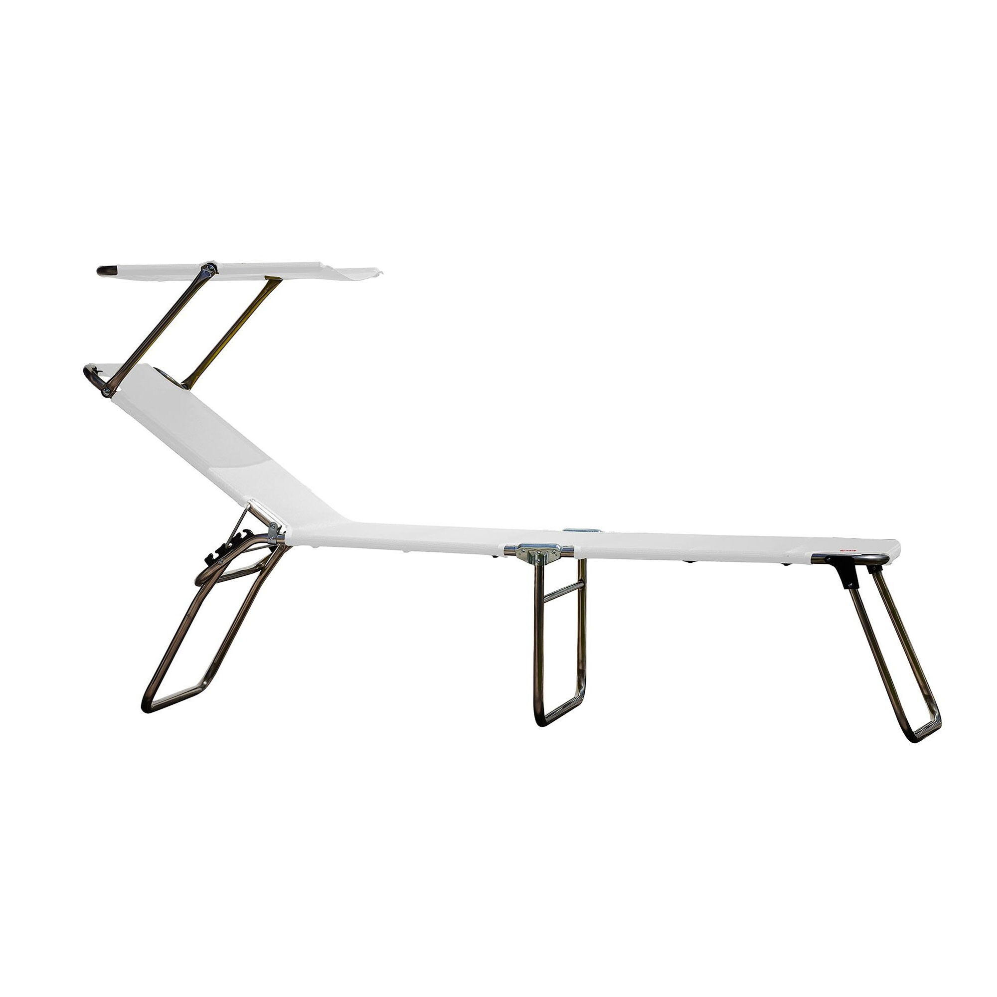 Fiam Amigo 40+ Sun Lounger with Sun Top