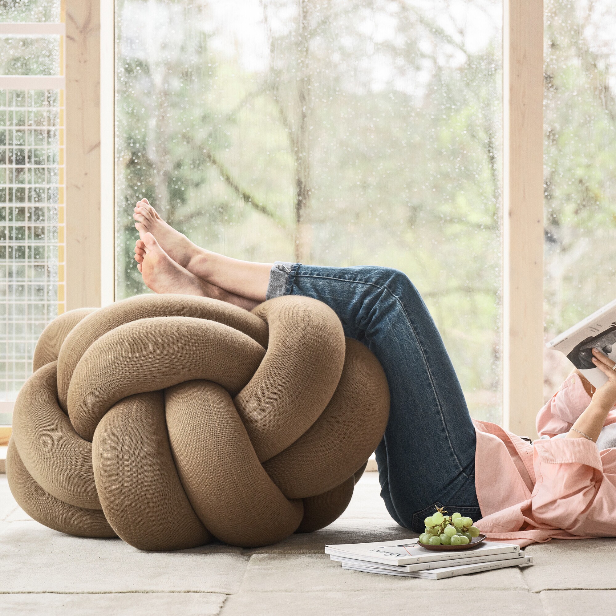 Knot XL Floor Cushion/ Pouffe