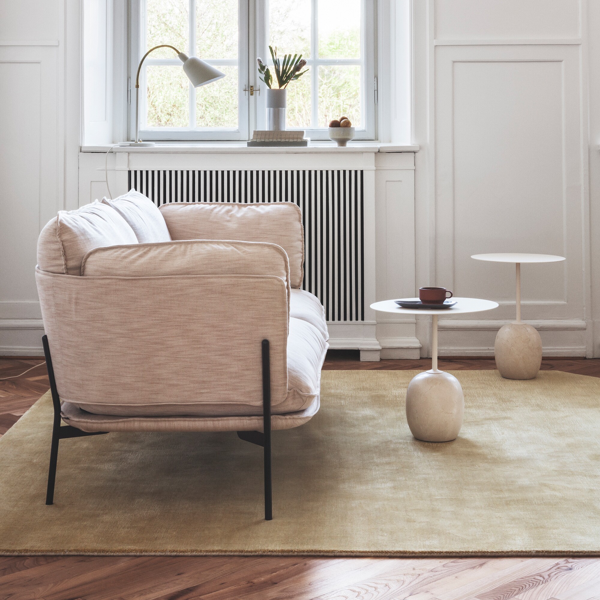 Lato LN8 Side Table Top Steel Round