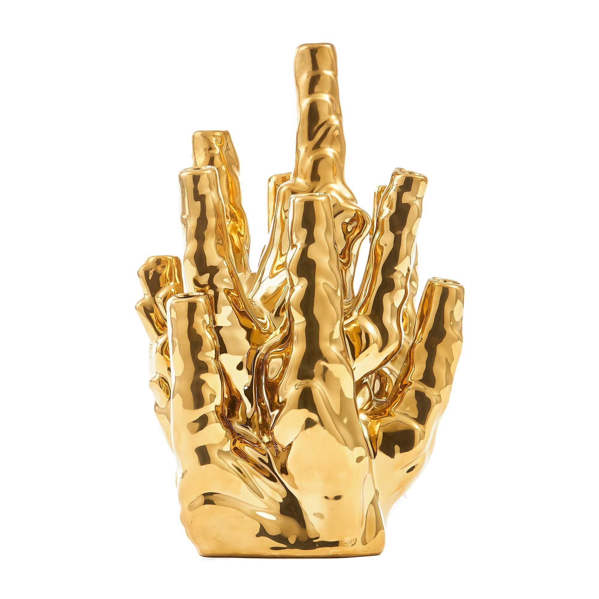 Coral 10 Tulips Vase